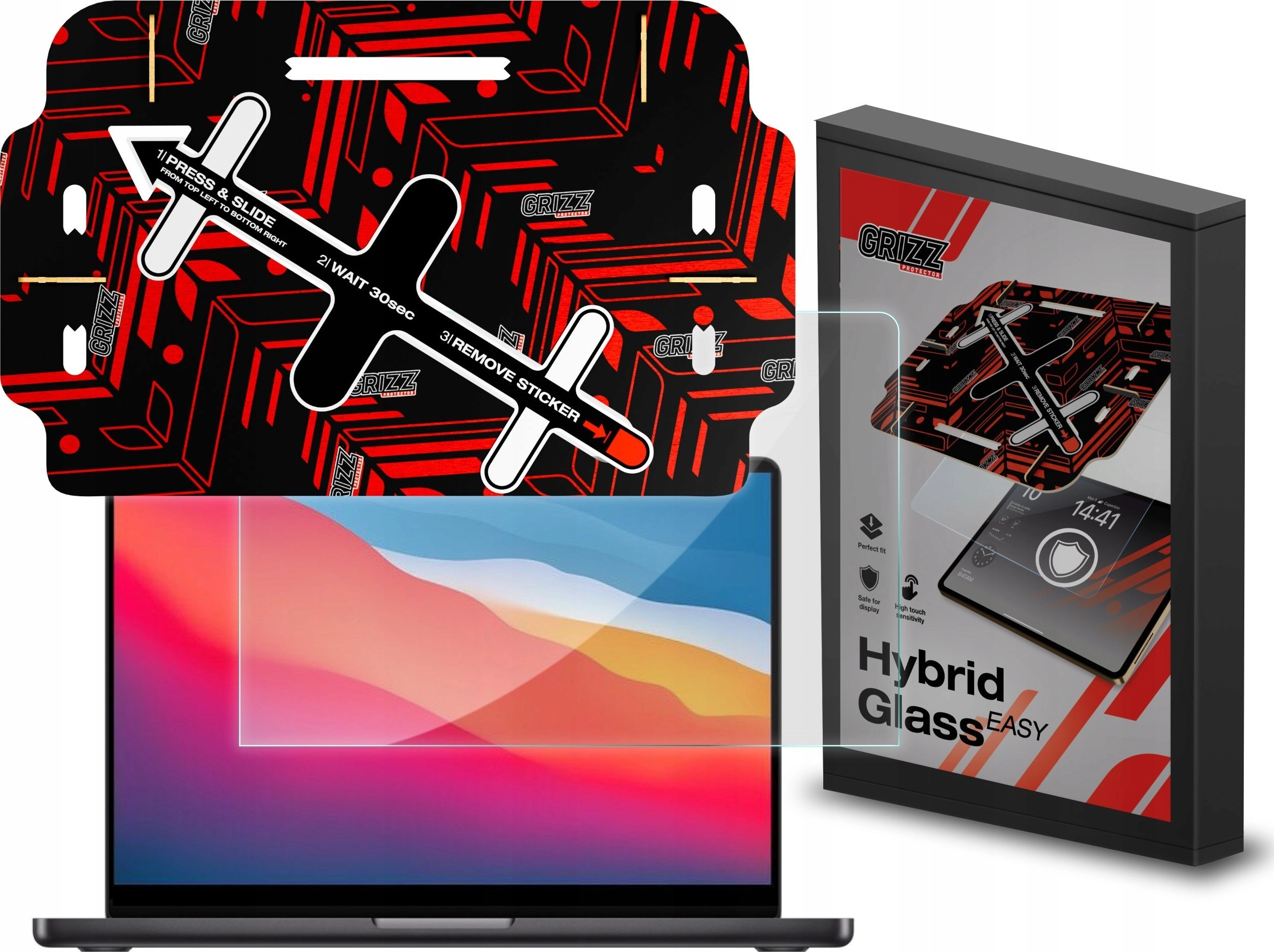 GrizzGlass GrizzGlass HybridGlass Easy hybrid glass