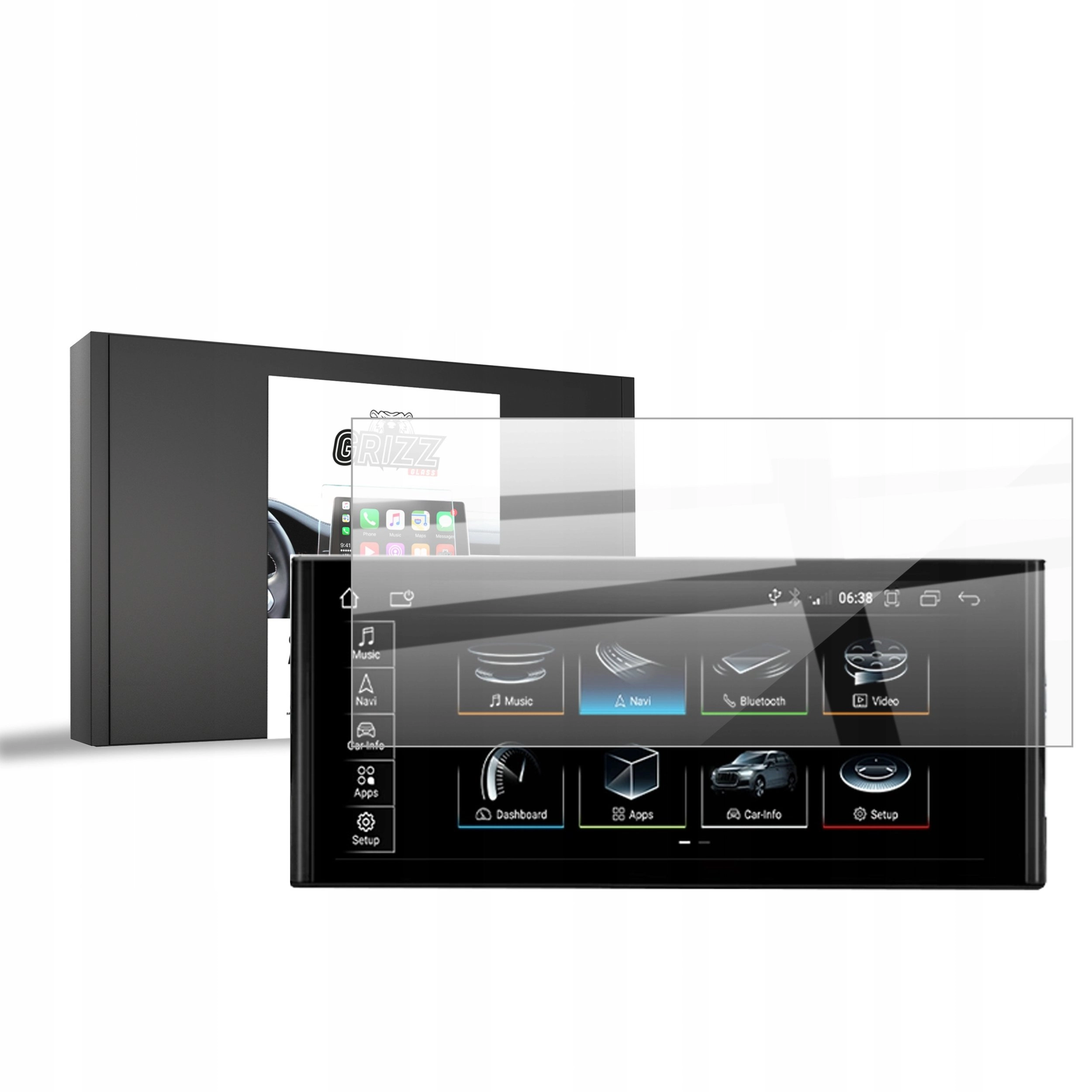 Folia ceramiczna GrizzGlass CarDisplay Protection do