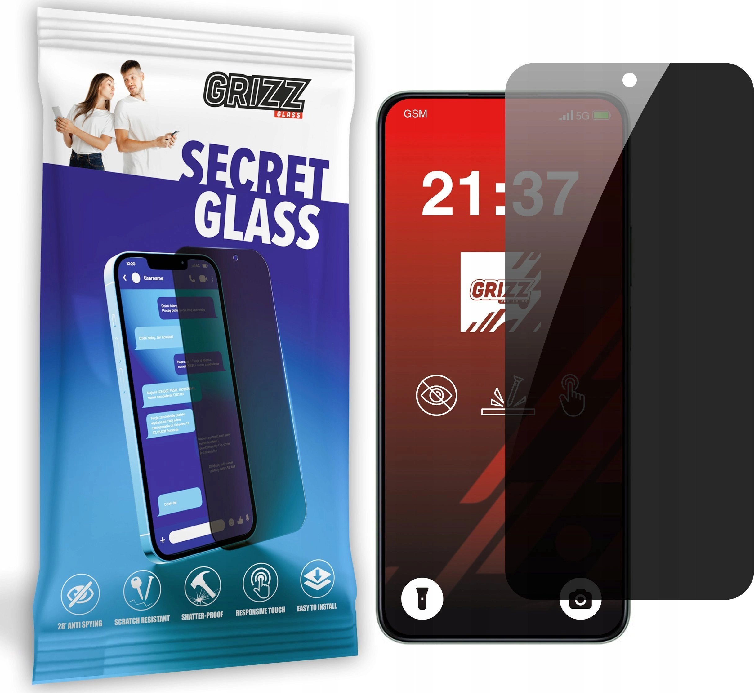 GrizzGlass GrizzGlass SecretGlass privacy glass for