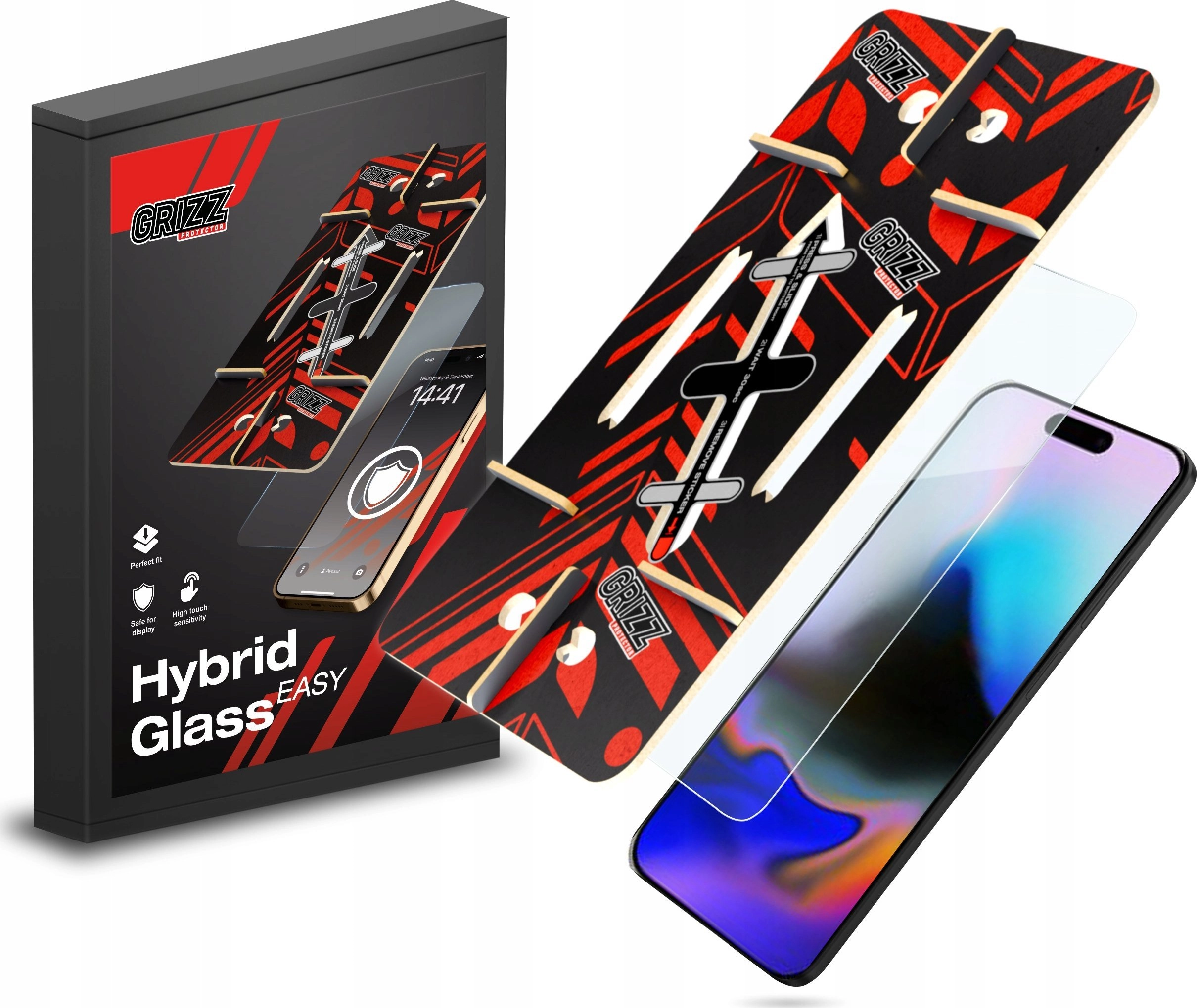 GrizzGlass HybridGlass Easy hybrid glass for
