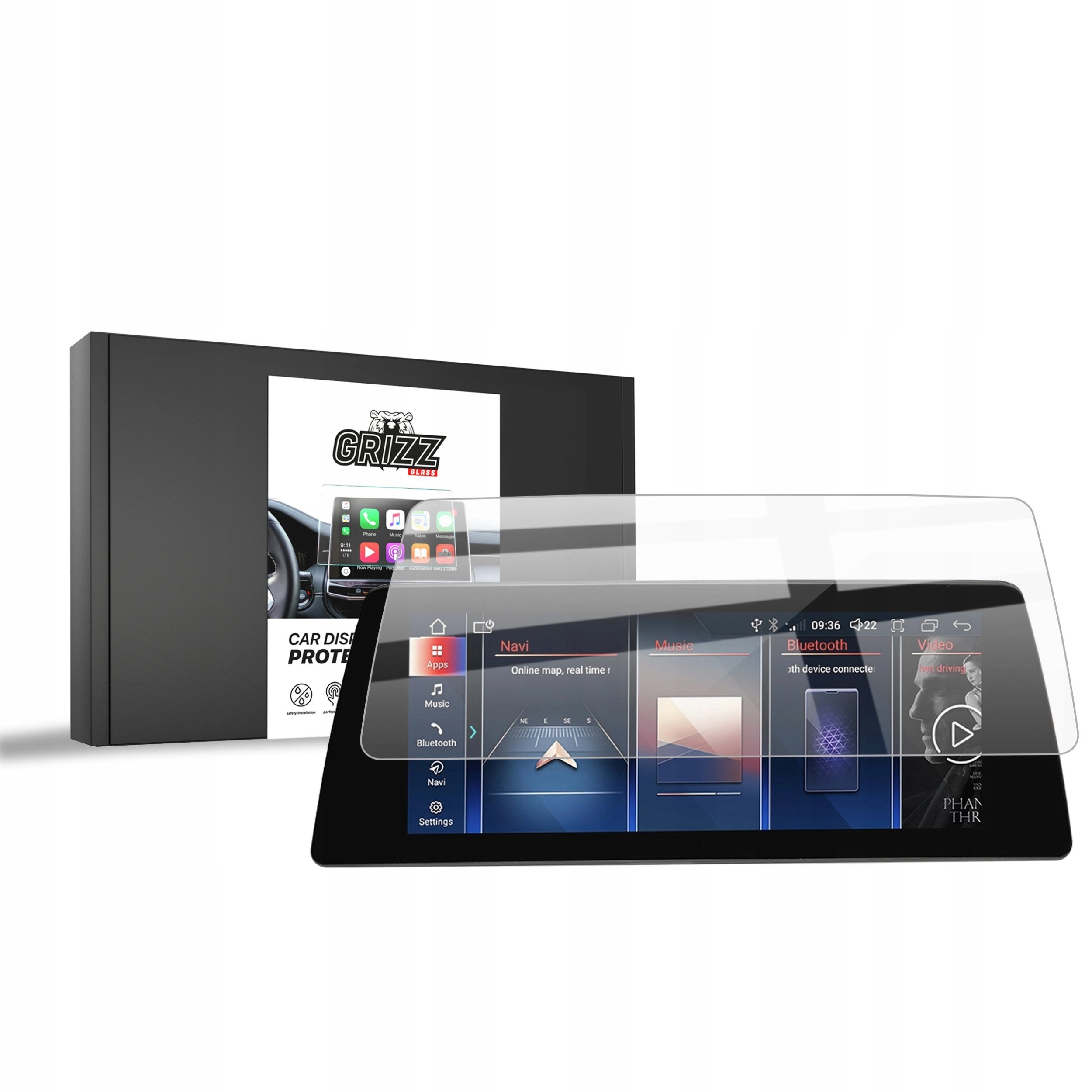 Folia ceramiczna GrizzGlass CarDisplay Protection do