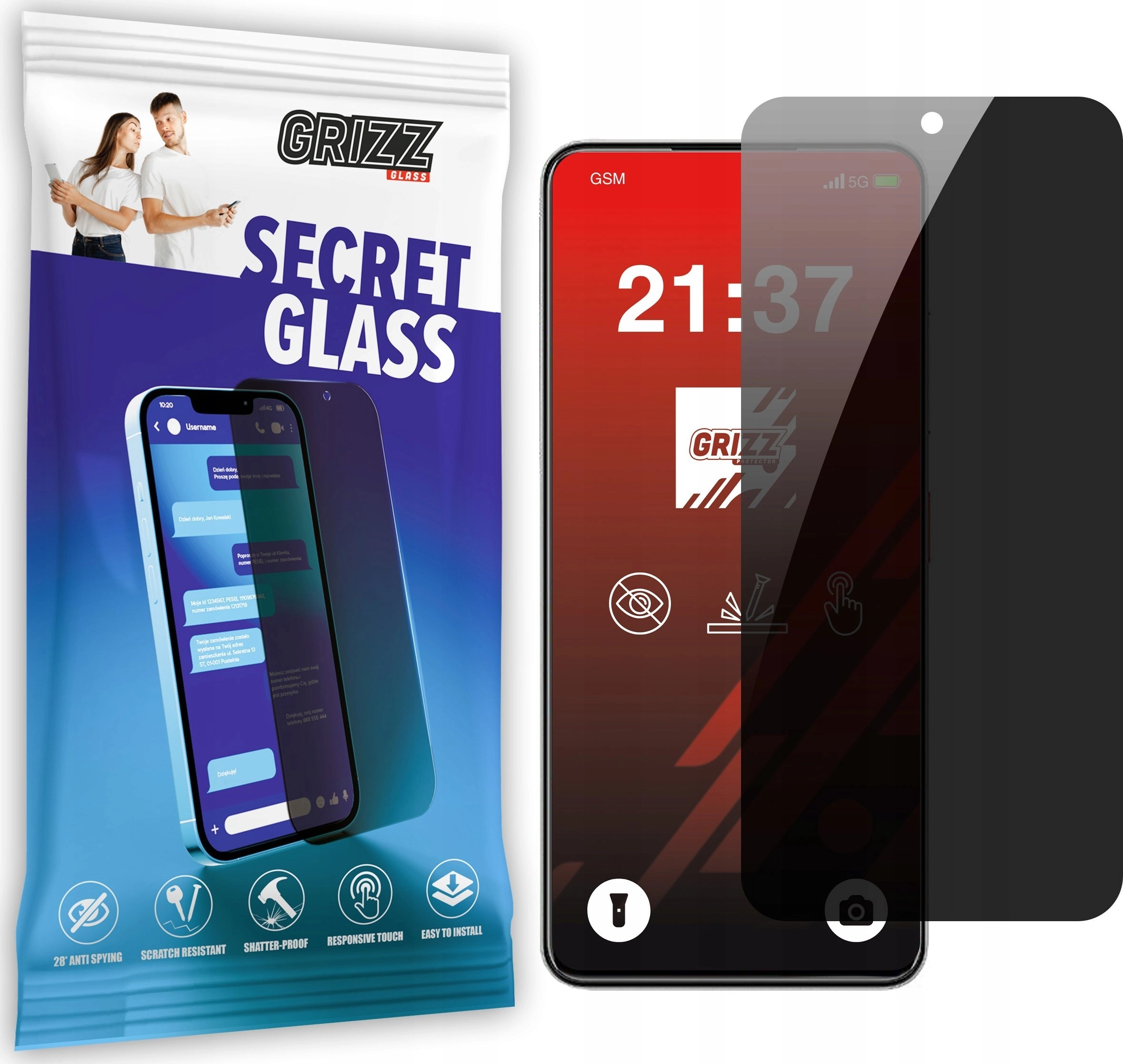 GrizzGlass GrizzGlass SecretGlass privacy glass for