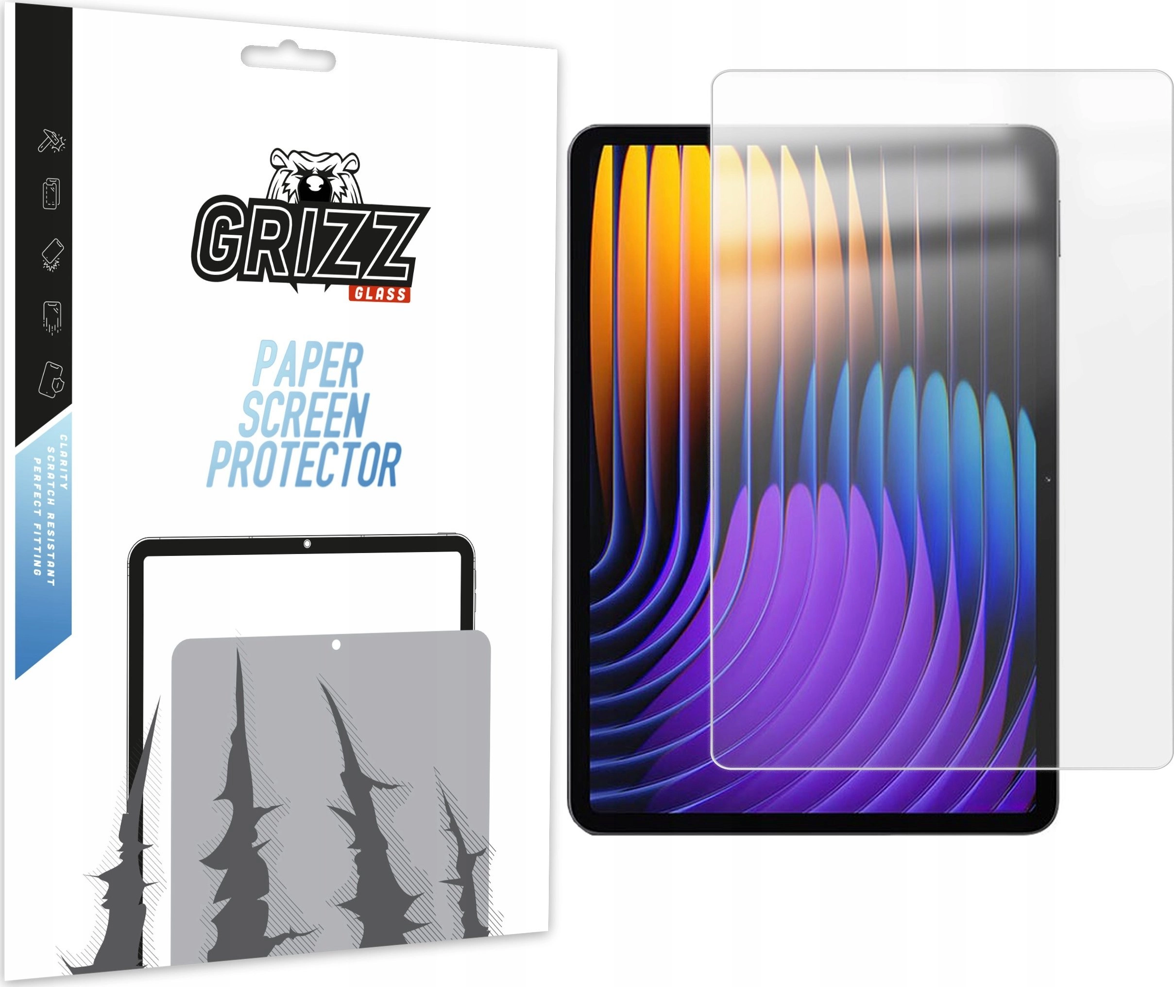 GrizzGlass Folia matowa PaperScreen do Xiaomi