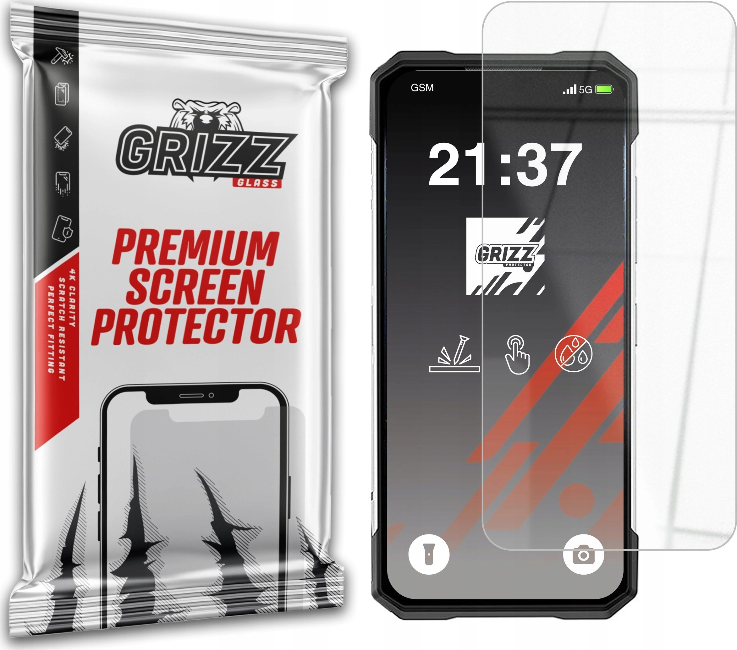 GrizzGlass GrizzGlass HybridGlass to Doogee S200