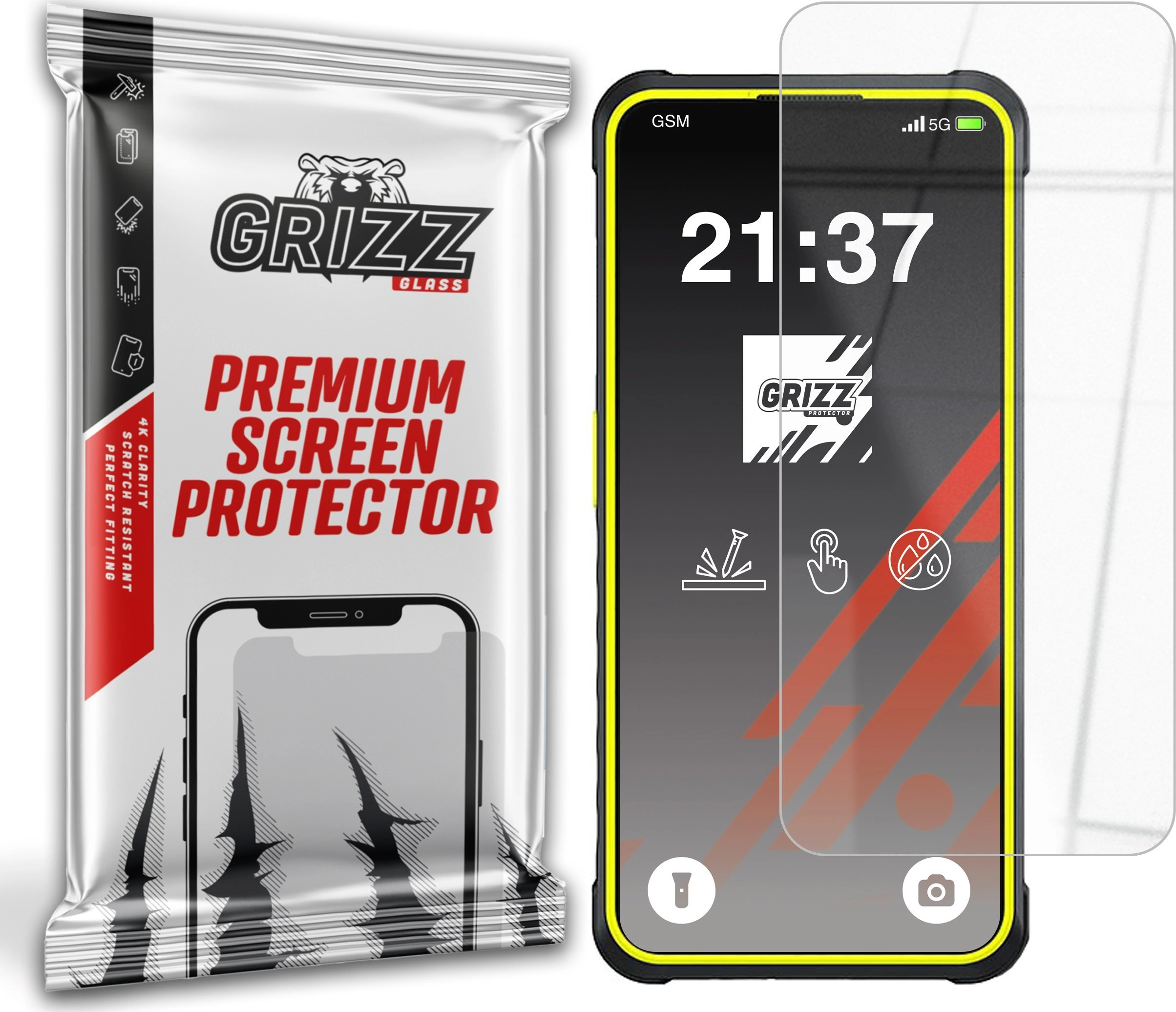 GrizzGlass HybridGlass hybrid glass for Ulefone