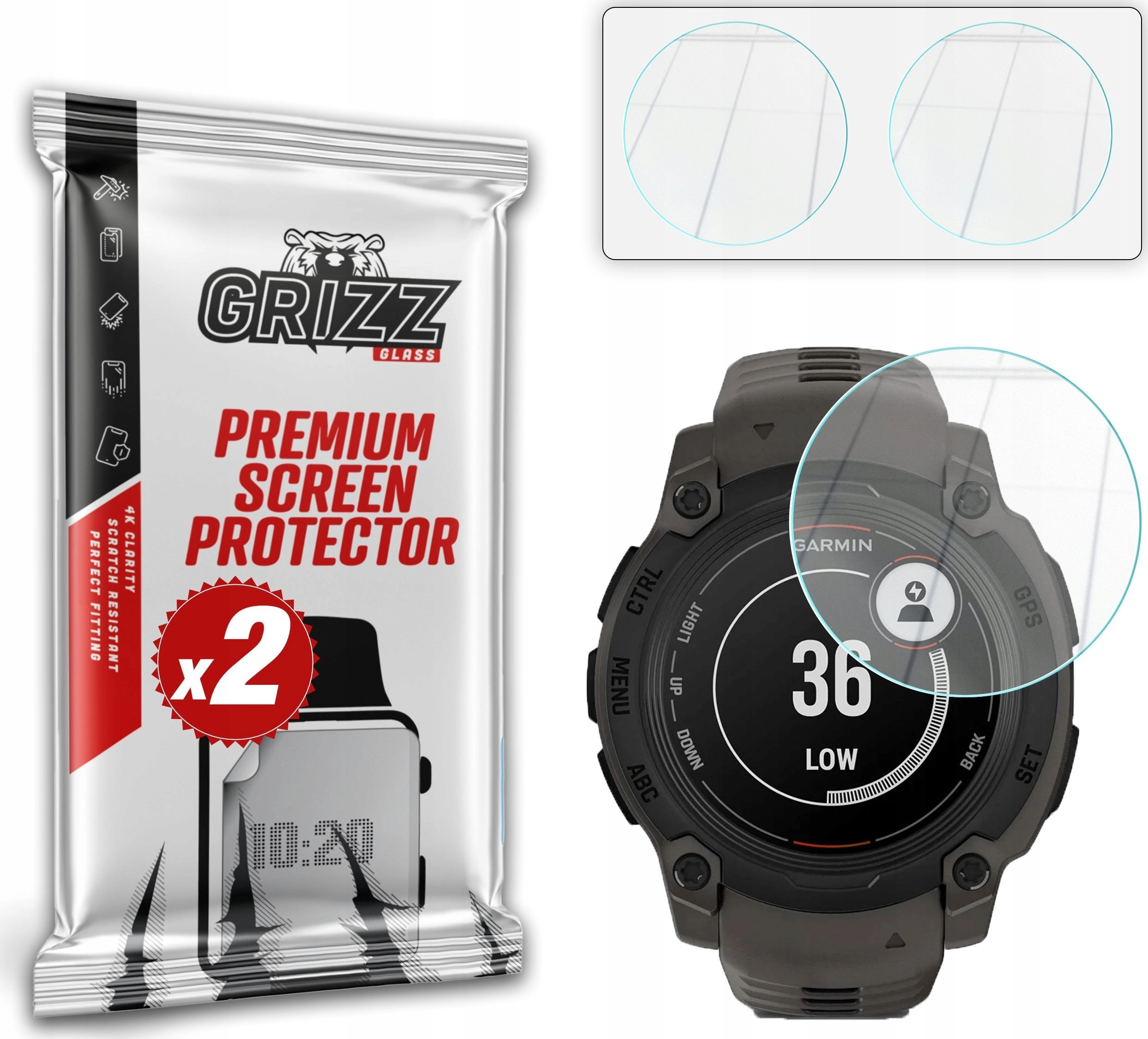 GrizzGlass HybridGlass hybrid glass for Garmin