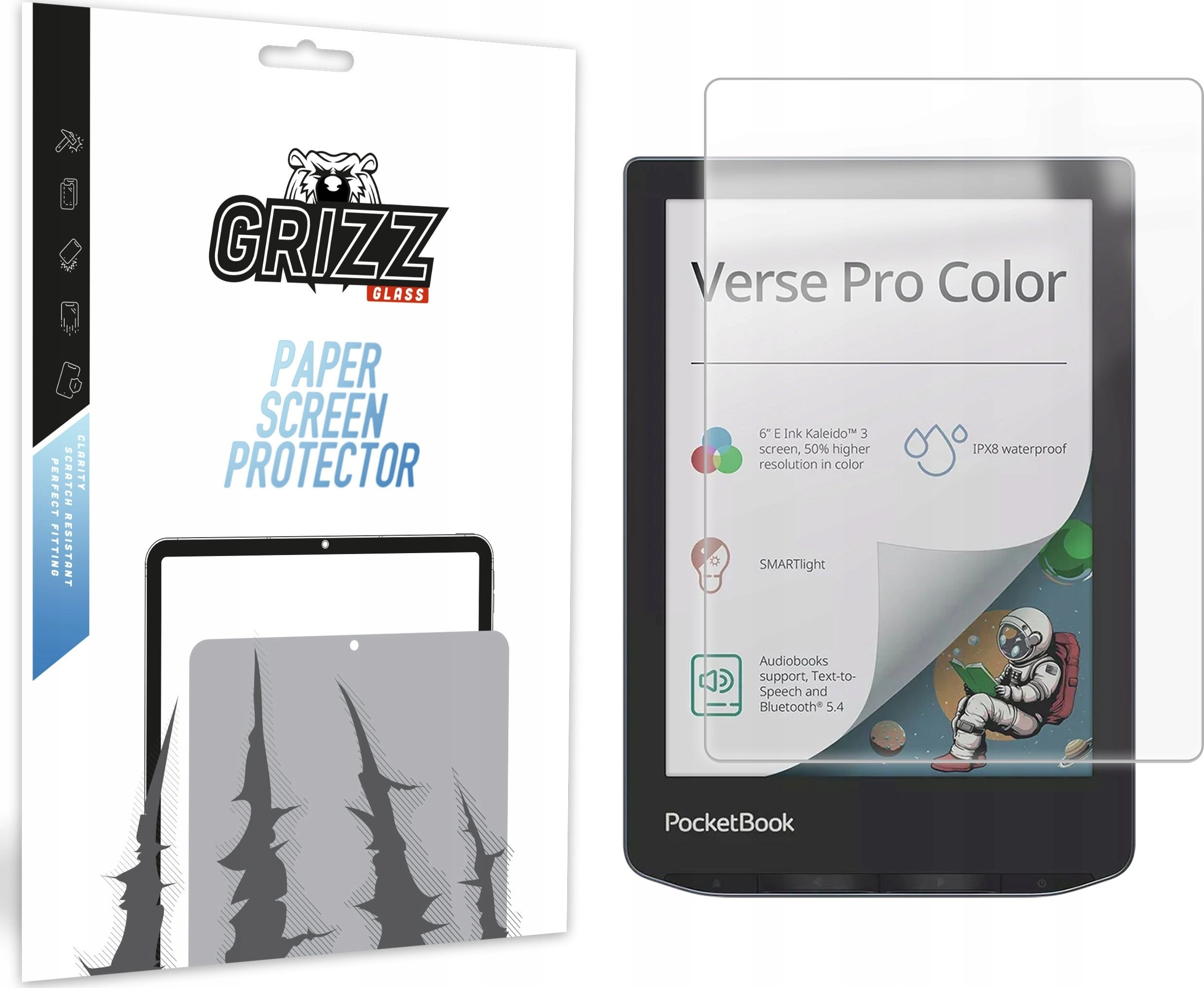 GrizzGlass PaperScreen matte foil for Pocketbook