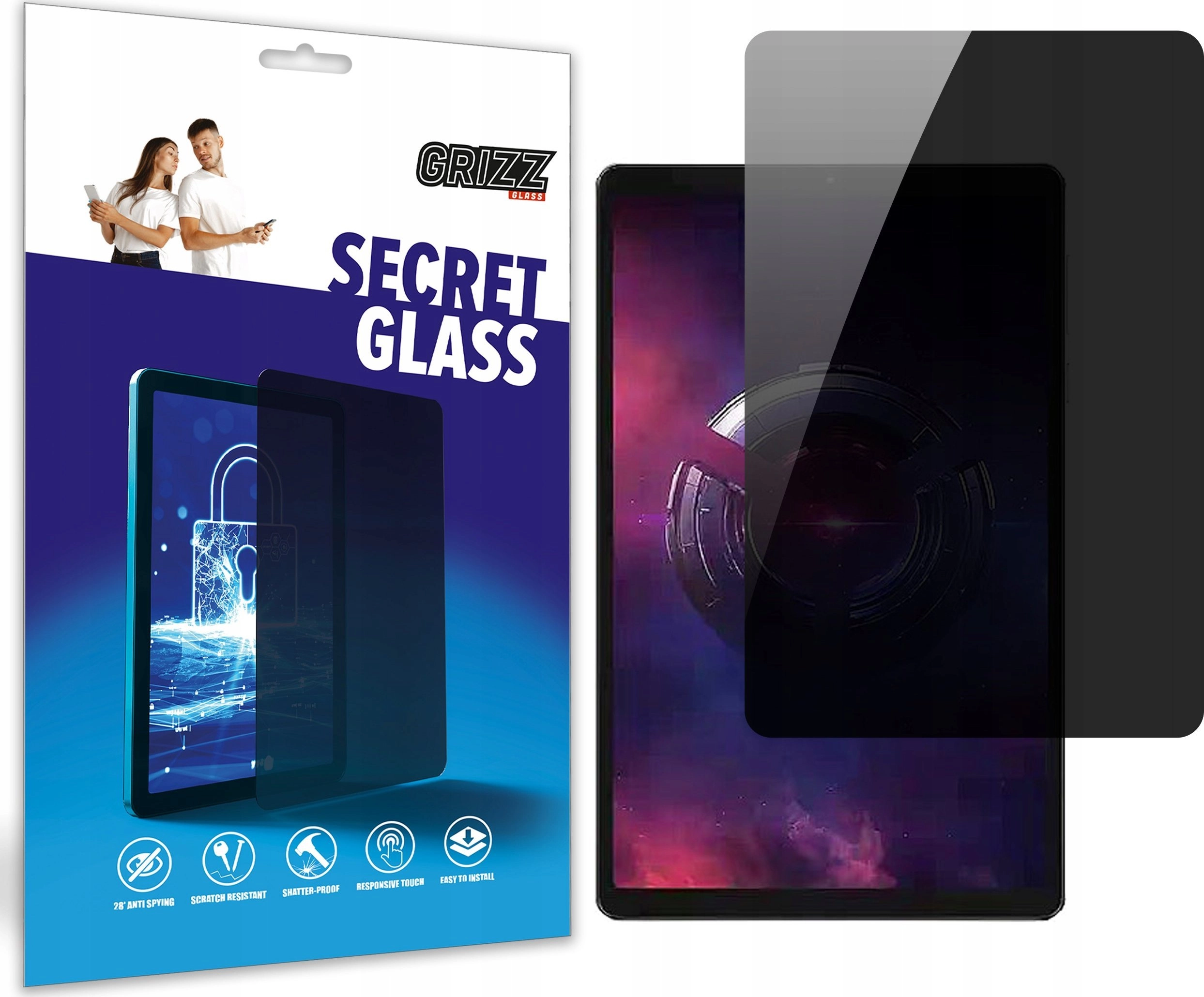 GrizzGlass SecretGlass privacy glass for Lenovo