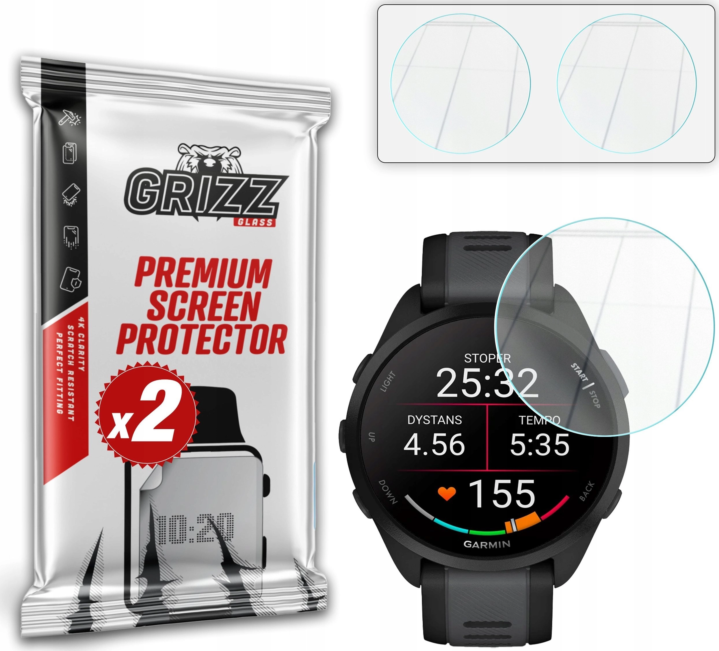 GrizzGlass HybridGlass hybrid glass for Garmin