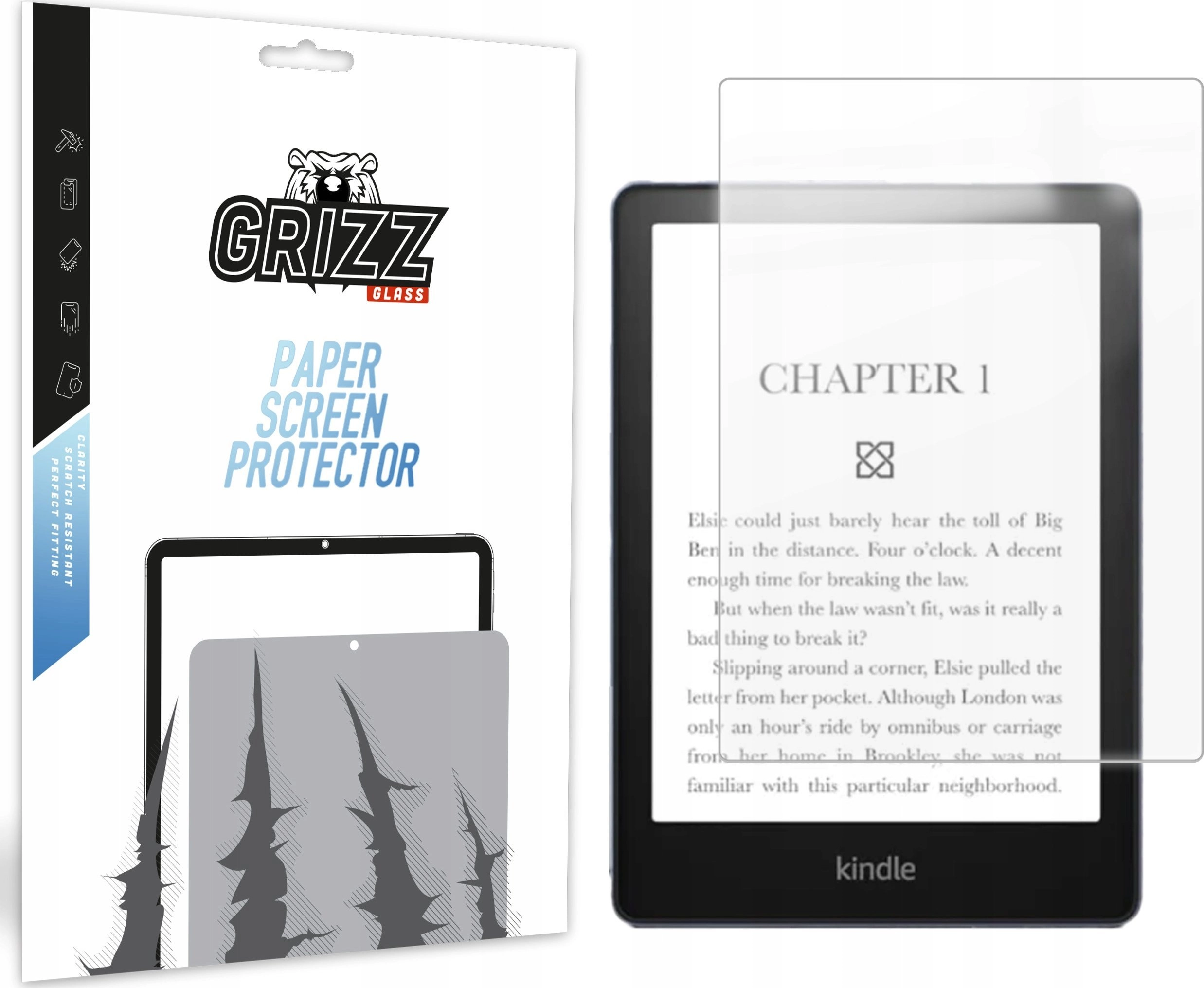 Folia matowa GrizzGlass PaperScreen do Amazon