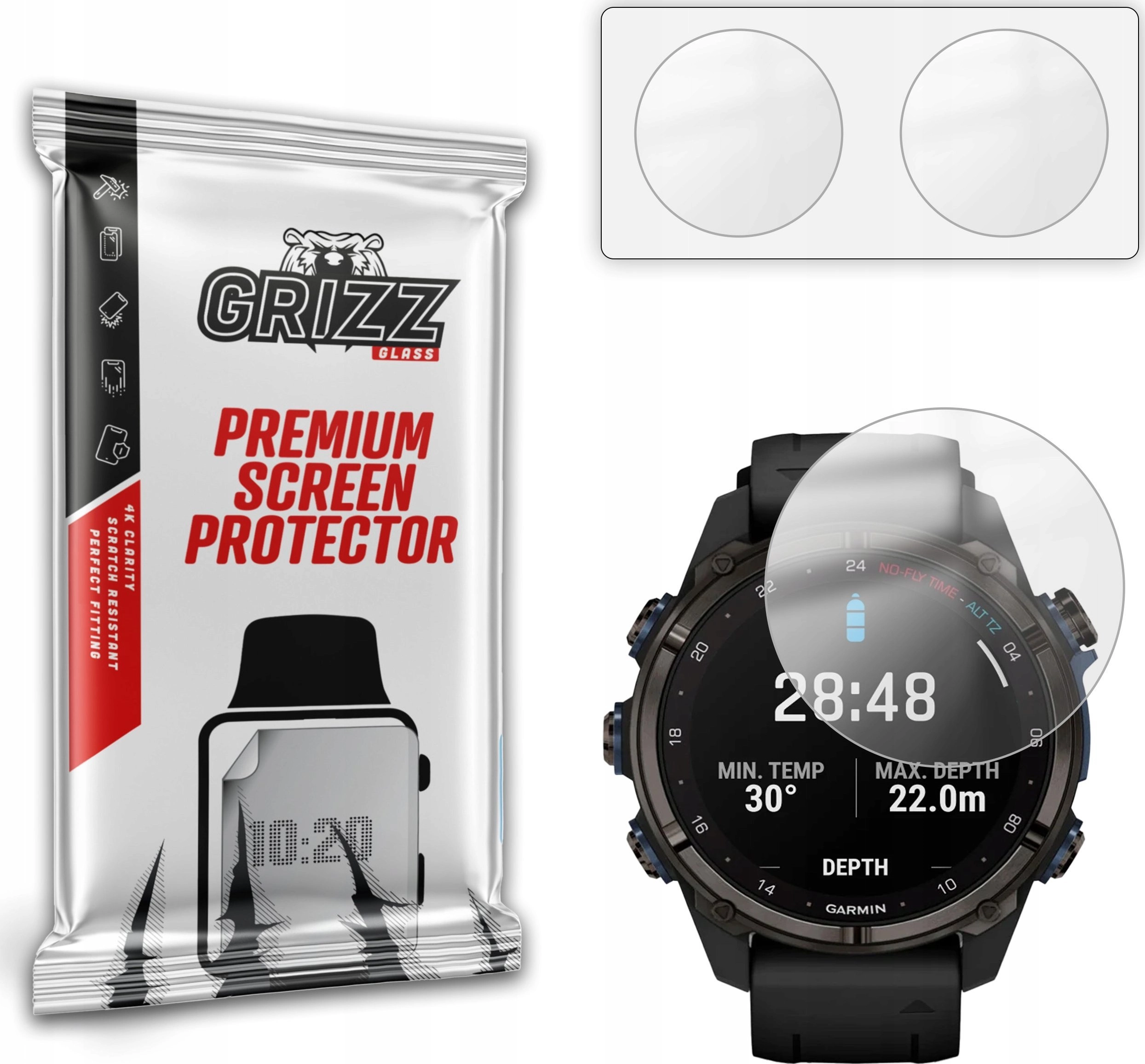 Folia matowa GrizzGlass PaperScreen do Garmin