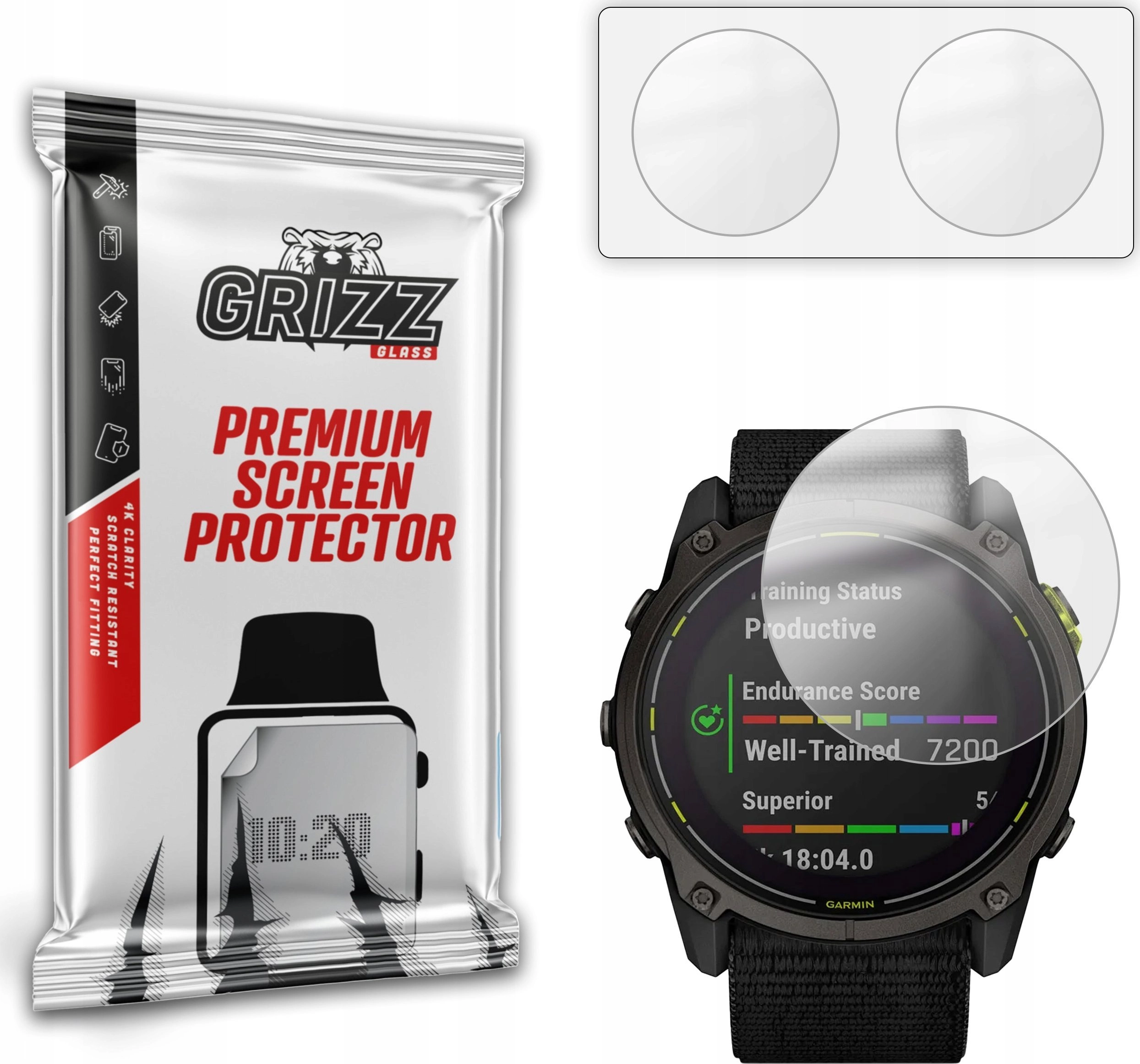 Folia matowa GrizzGlass PaperScreen do Garmin