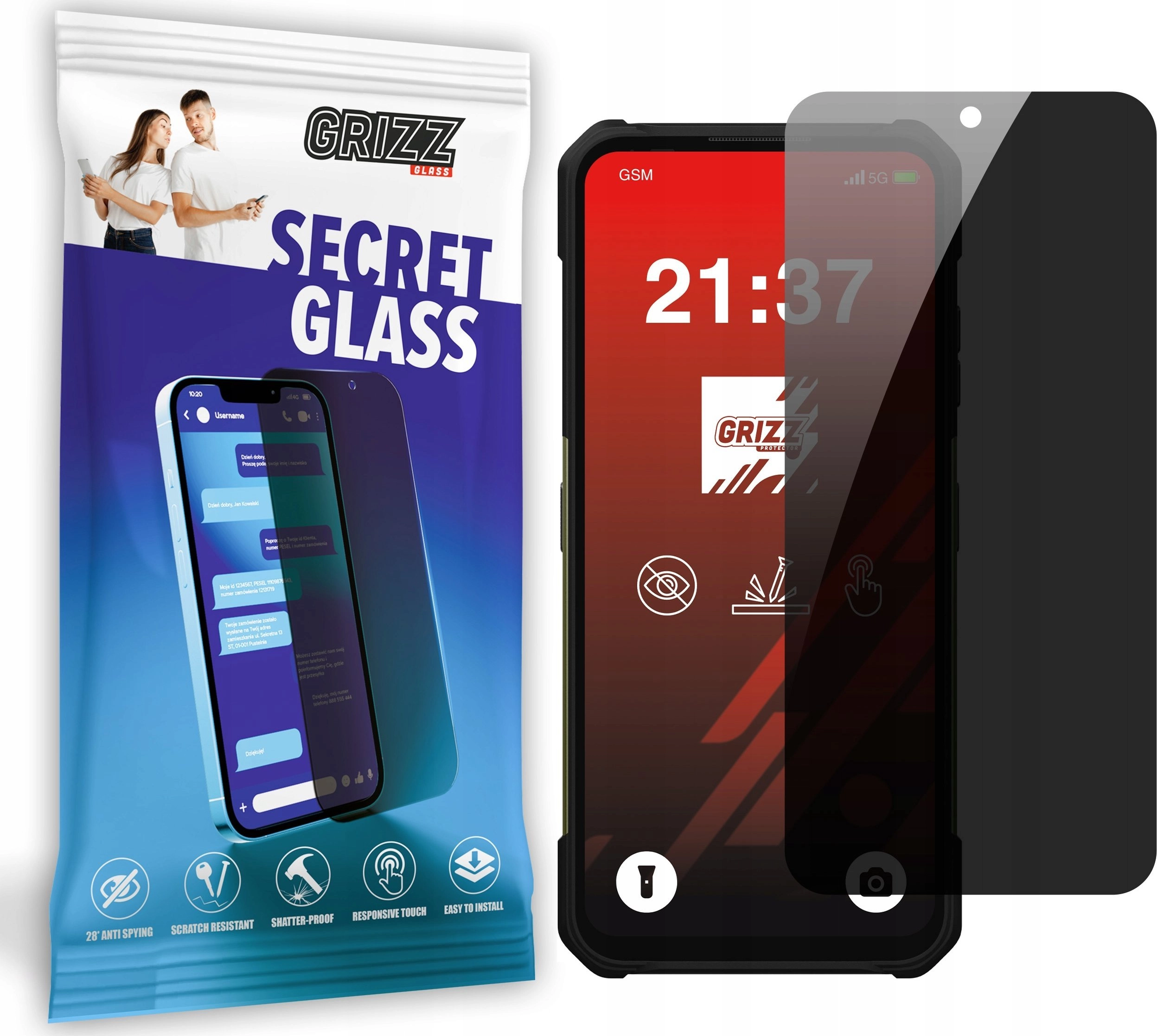 GrizzGlass SecretGlass privacy glass for Hammer