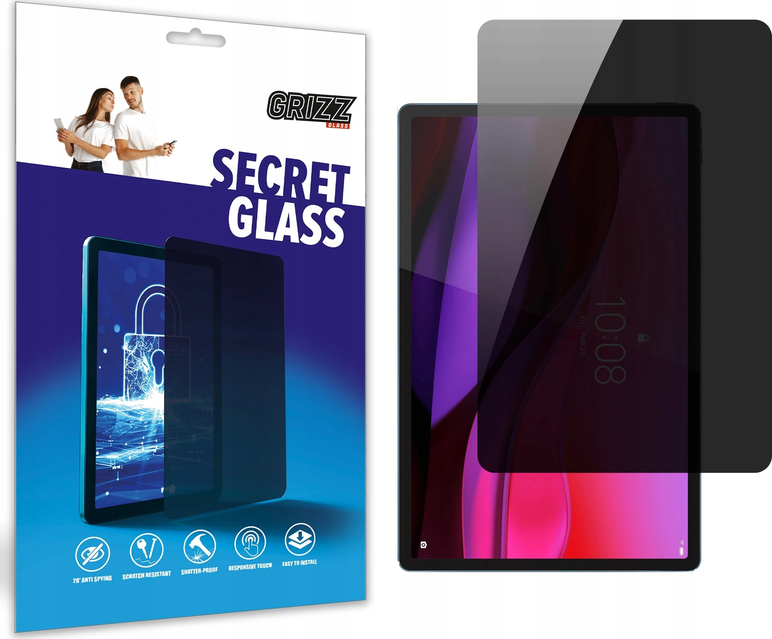 GrizzGlass SecretGlass privacy glass for Lenovo