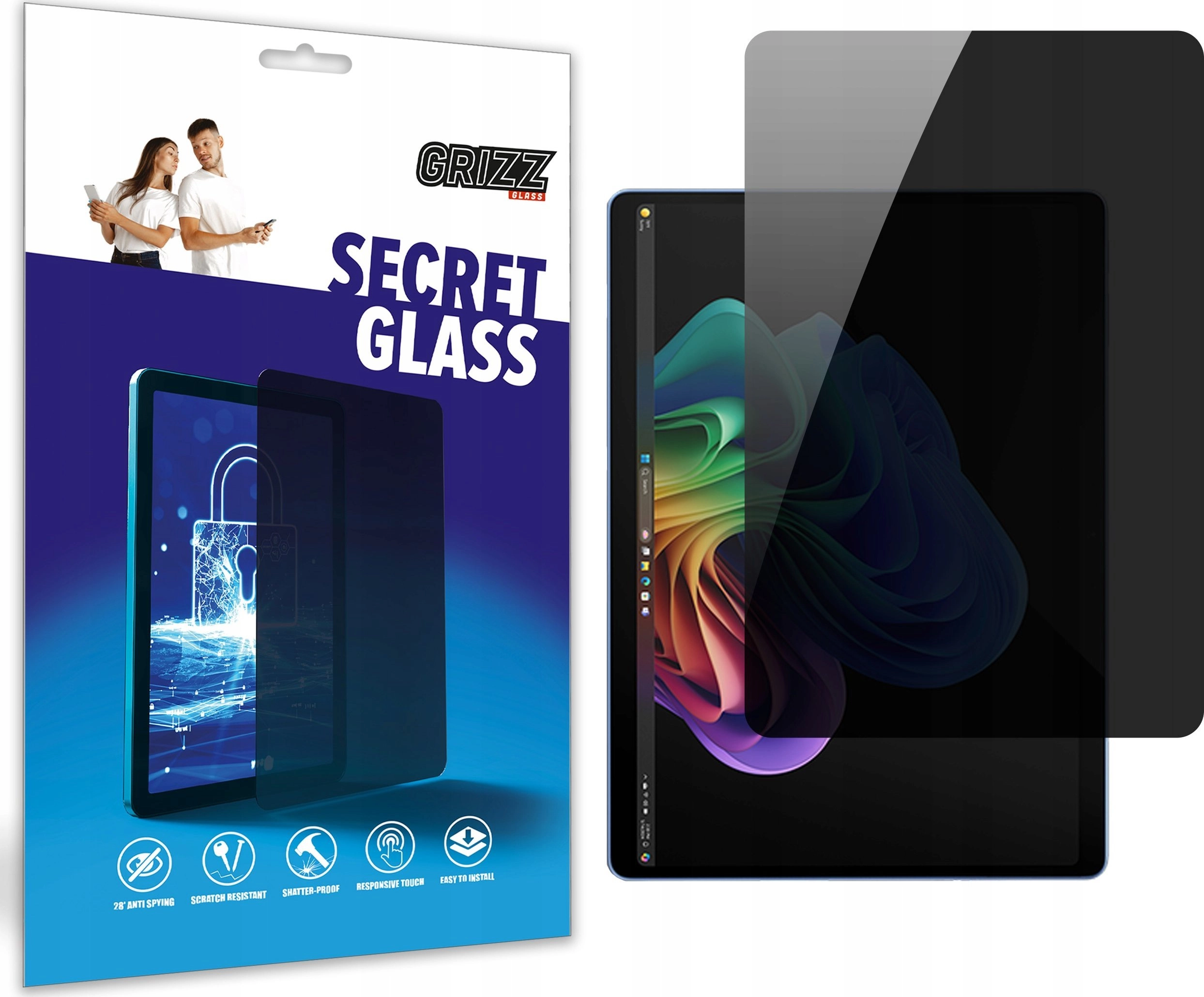 GrizzGlass SecretGlass privacy glass for Microsoft