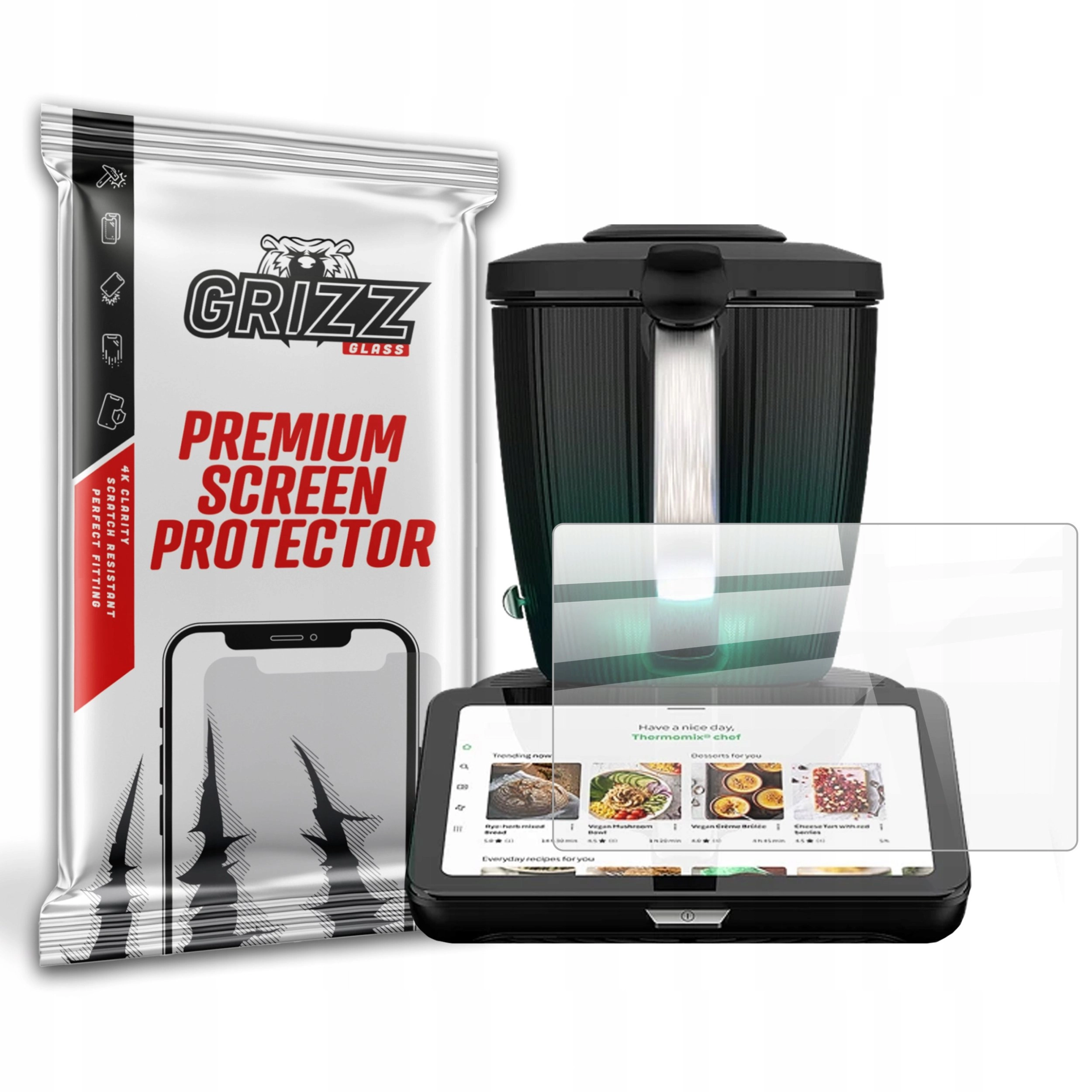 GrizzGlass CeramicFilm ceramic foil for Thermomix