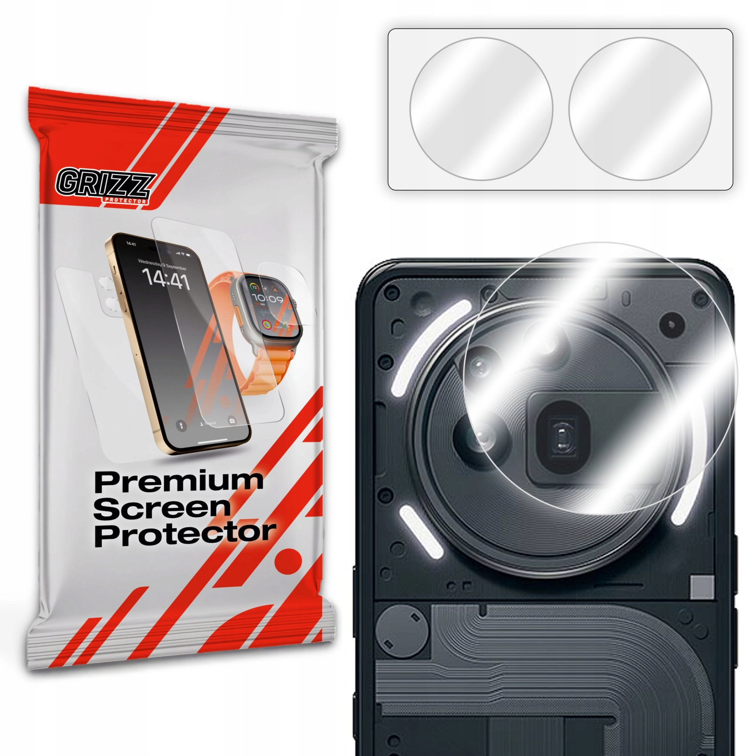 Szkło na aparat GrizzGlass HybridGlass Camera