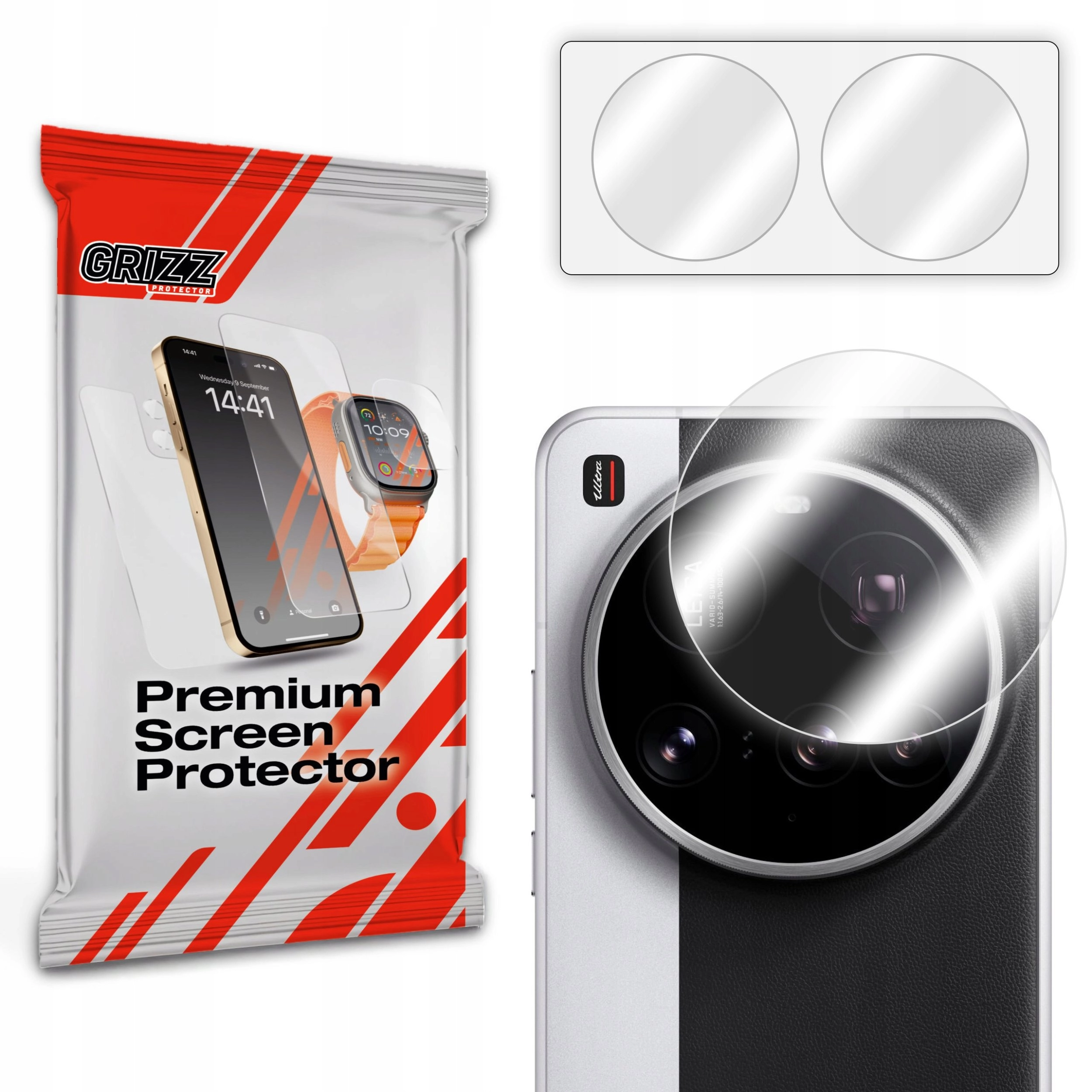 Szkło na aparat GrizzGlass HybridGlass Camera