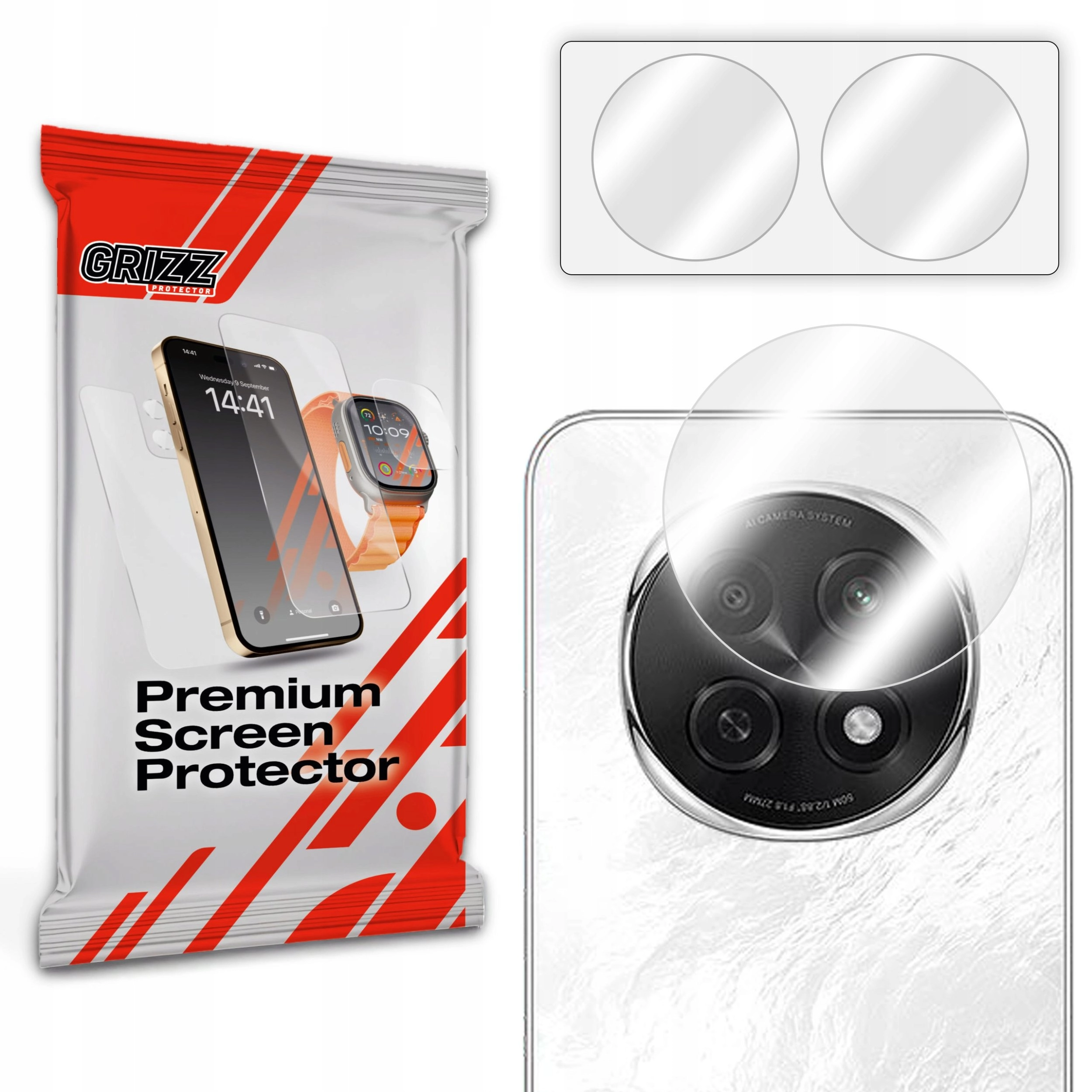 GrizzGlass HybridGlass Camera glass for Oppo
