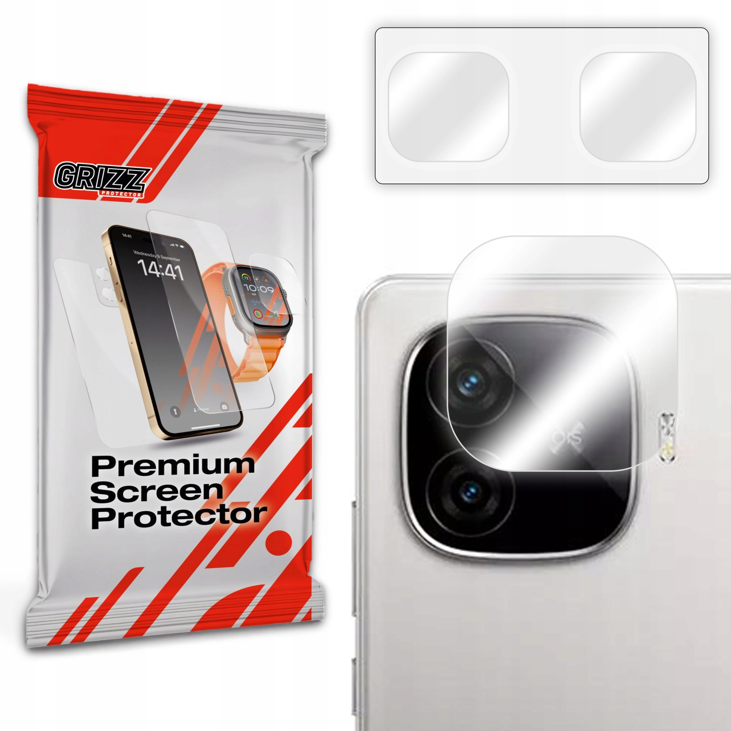 GrizzGlass HybridGlass Camera glass for Vivo