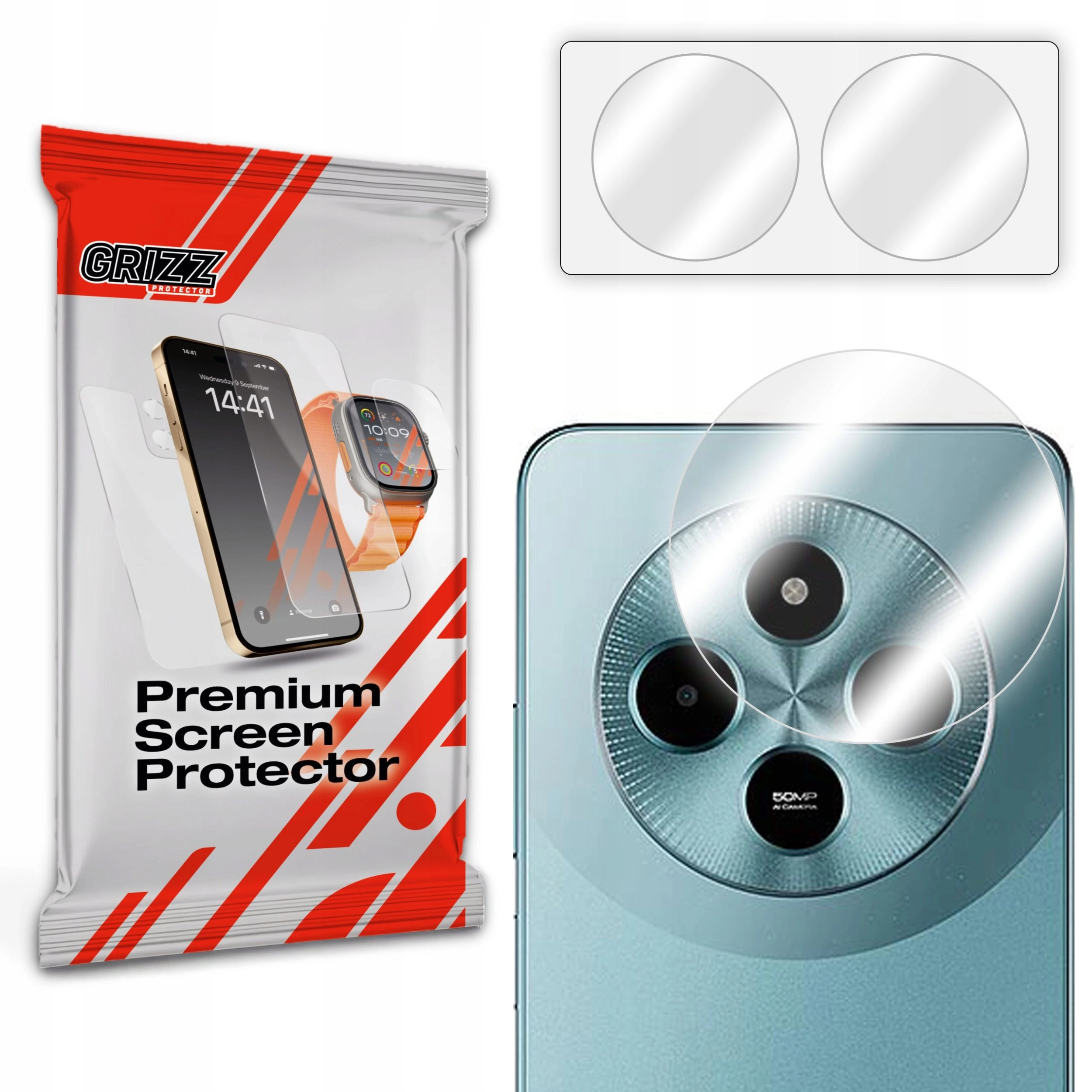 GrizzGlass HybridGlass Camera glass for Xiaomi