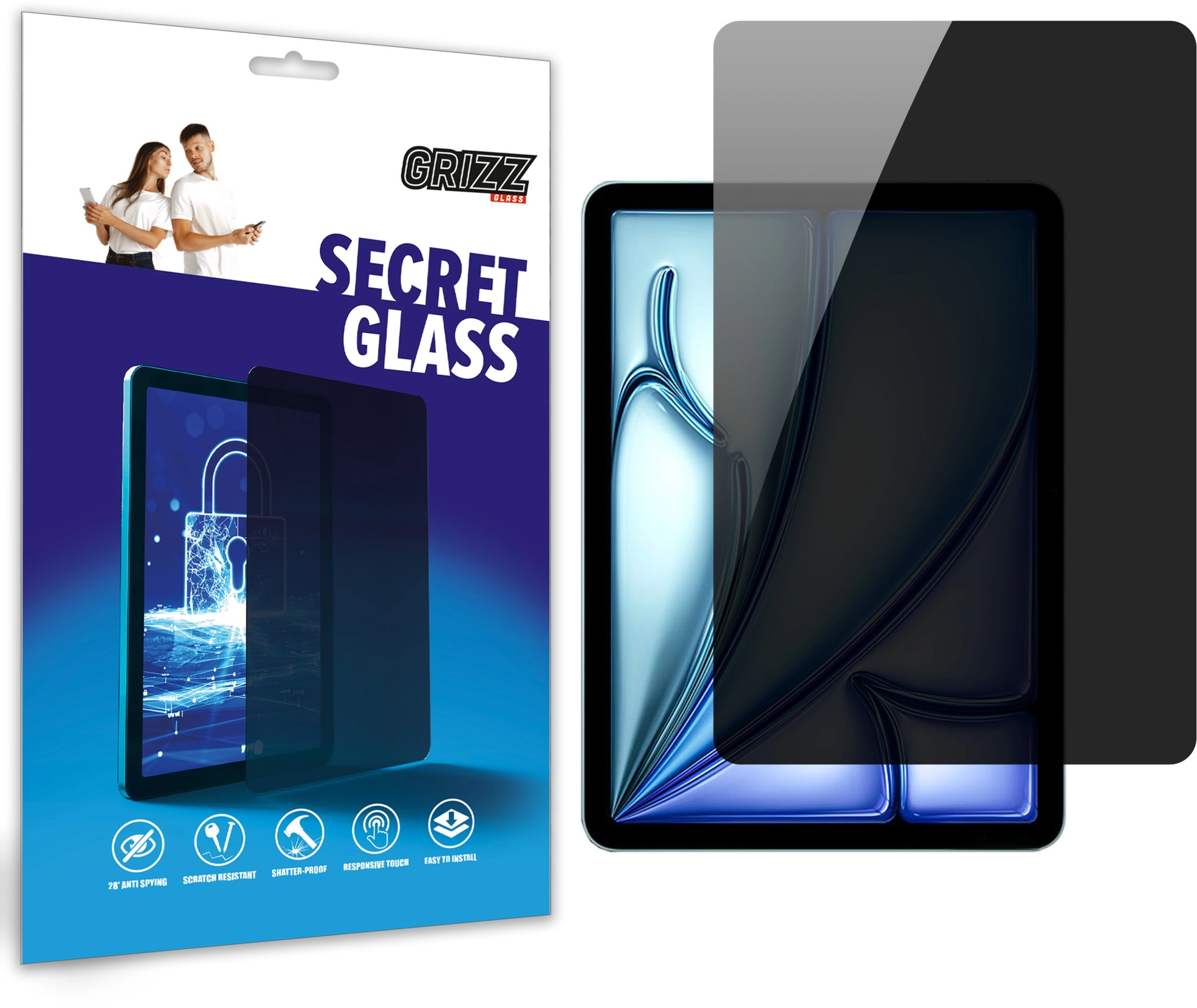 GrizzGlass SecretGlass frosted privacy glass for