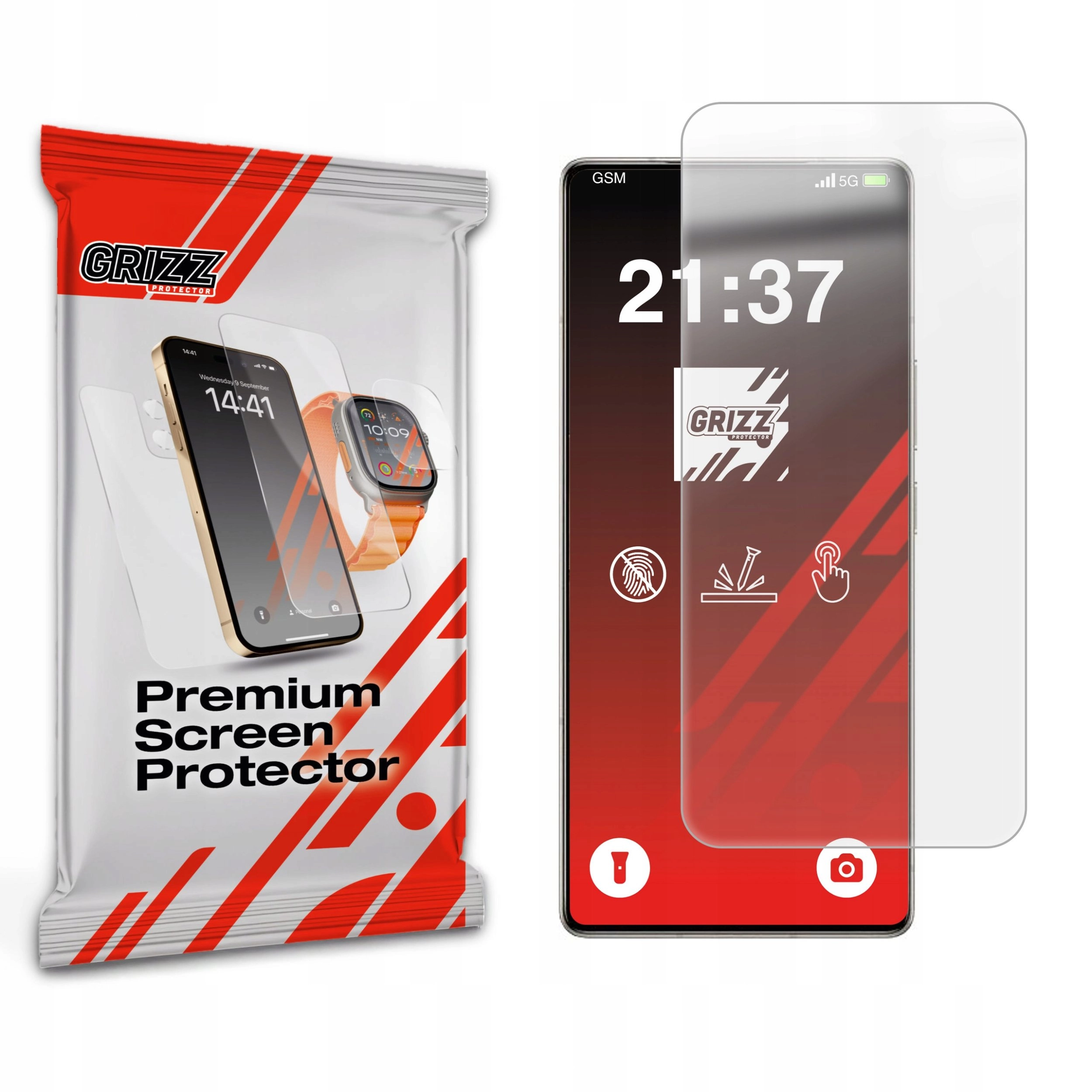 Folia matowa GrizzGlass PaperScreen do Infinix