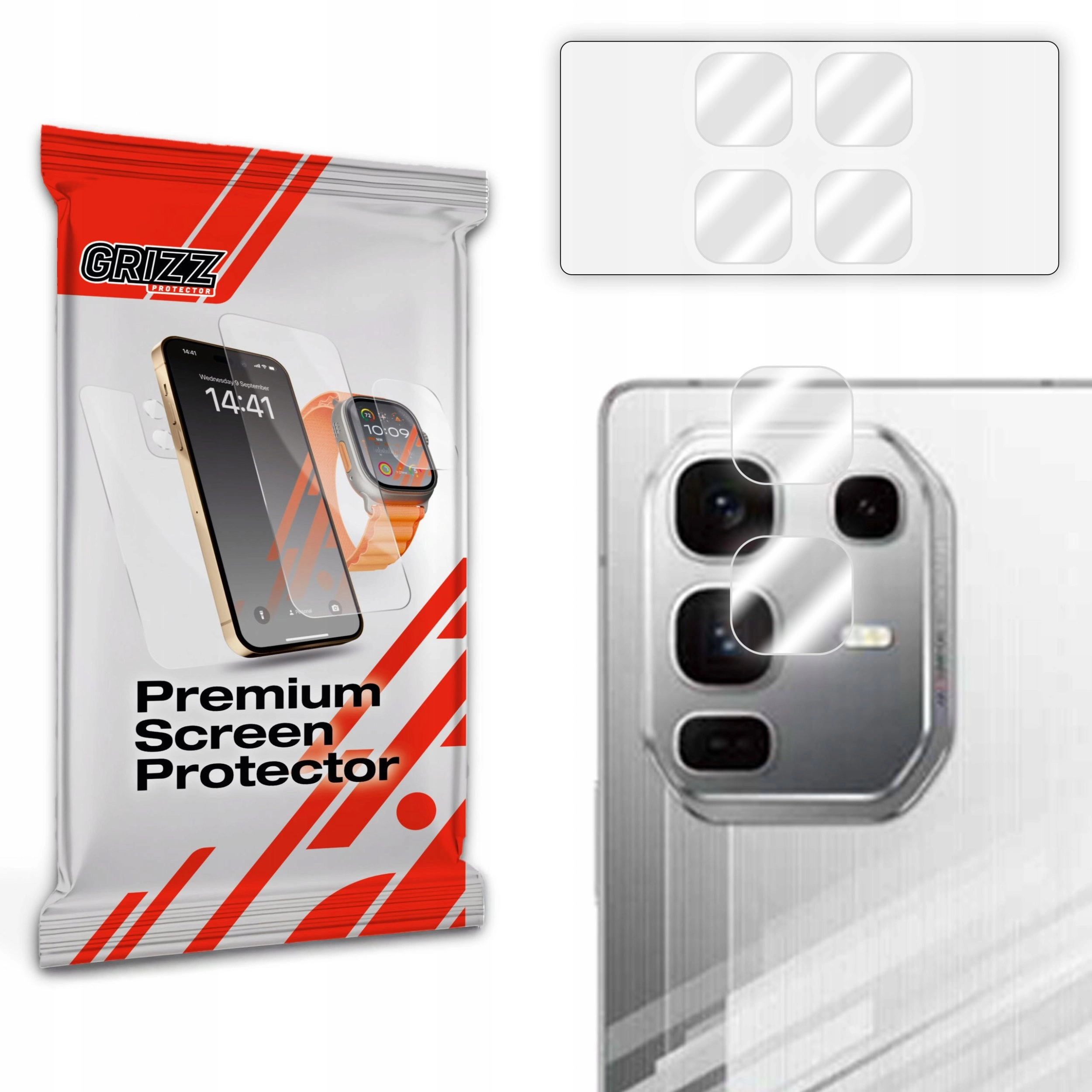 Szkło na aparat GrizzGlass HybridGlass Camera