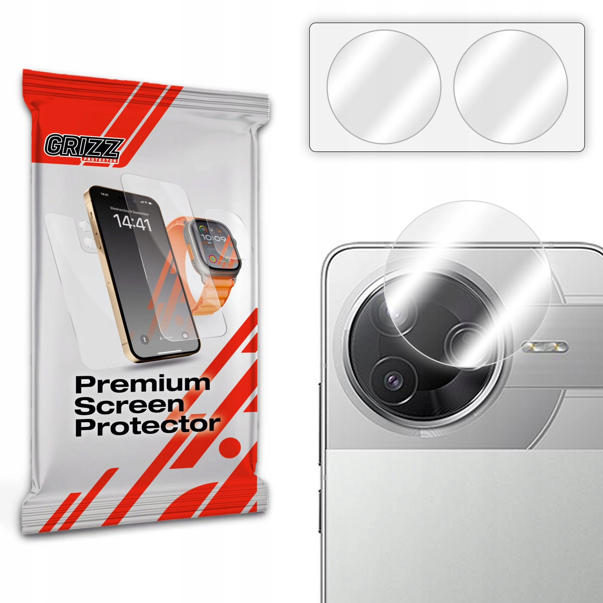 Szkło na aparat GrizzGlass HybridGlass Camera