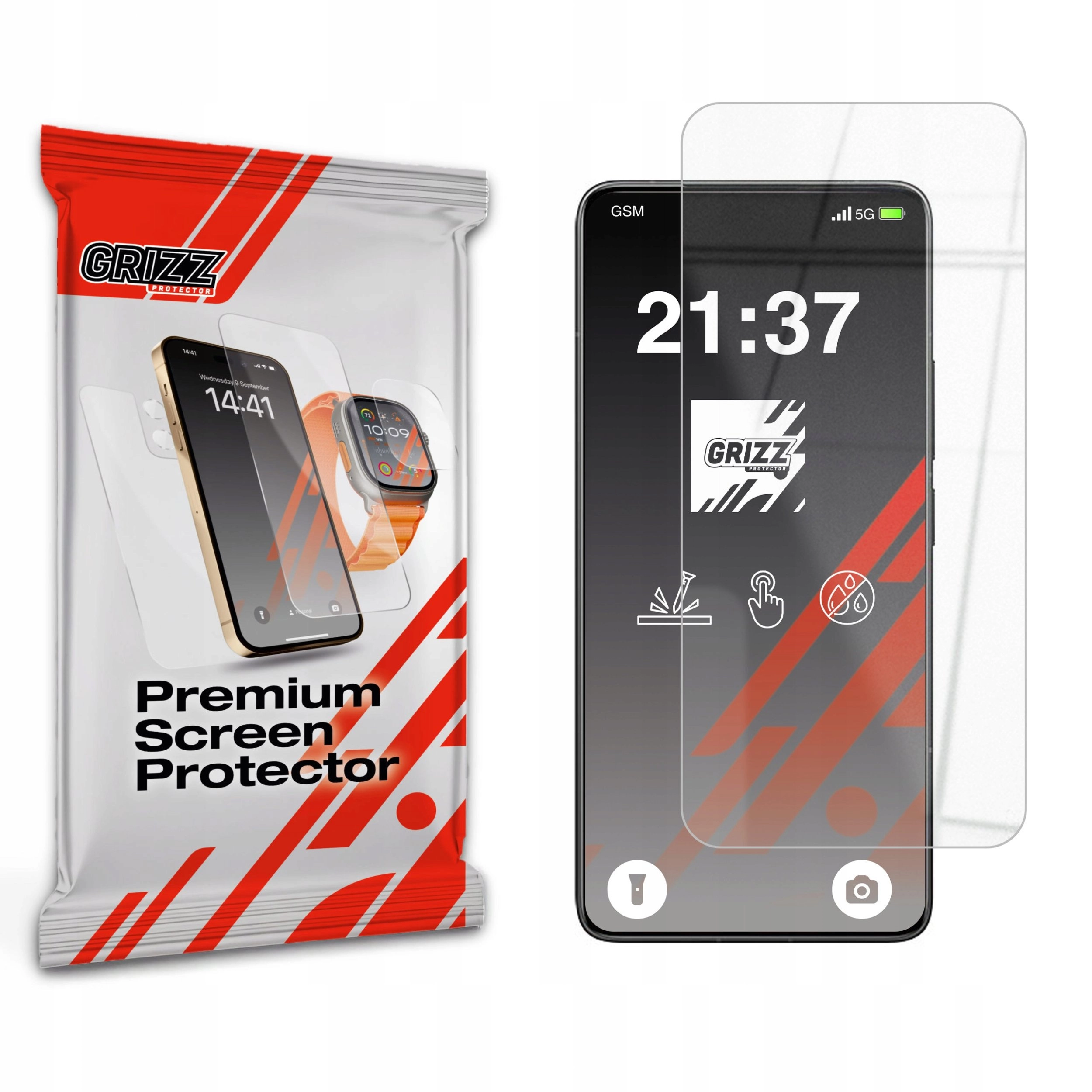 Szkło hybrydowe GrizzGlass HybridGlass do Xiaomi