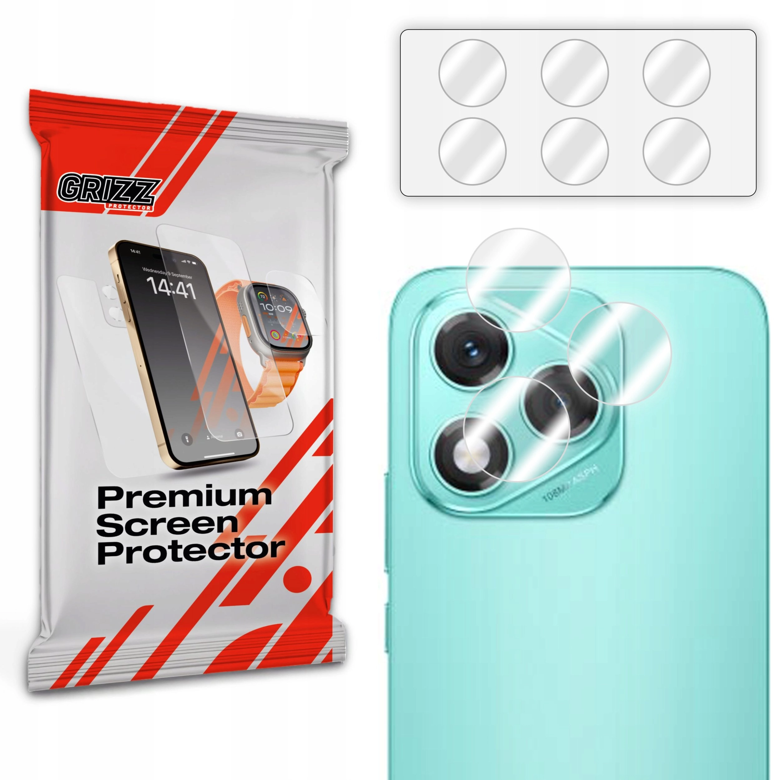 Szkło na aparat GrizzGlass HybridGlass Camera