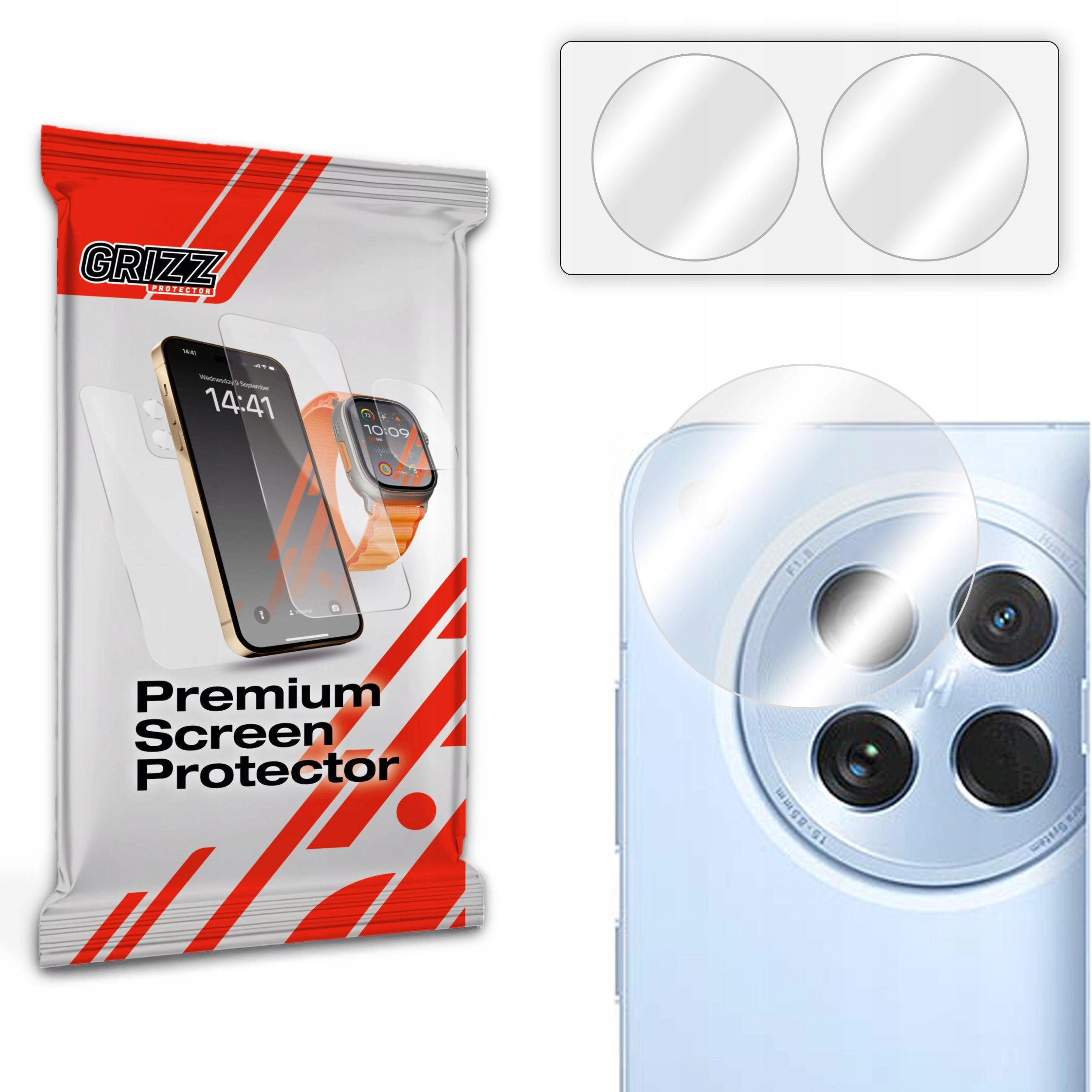 Szkło na aparat GrizzGlass HybridGlass Camera