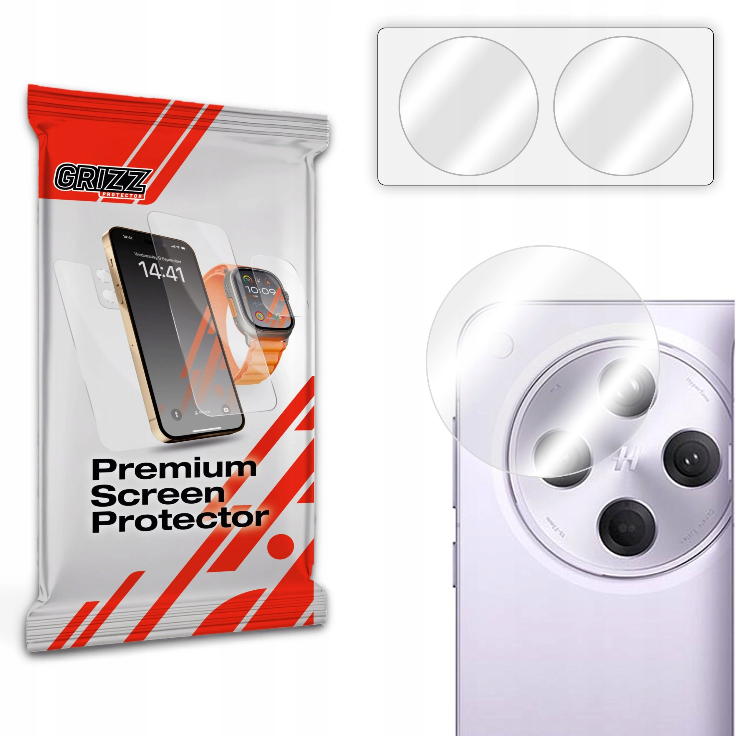 GrizzGlass HybridGlass Camera glass for Oppo