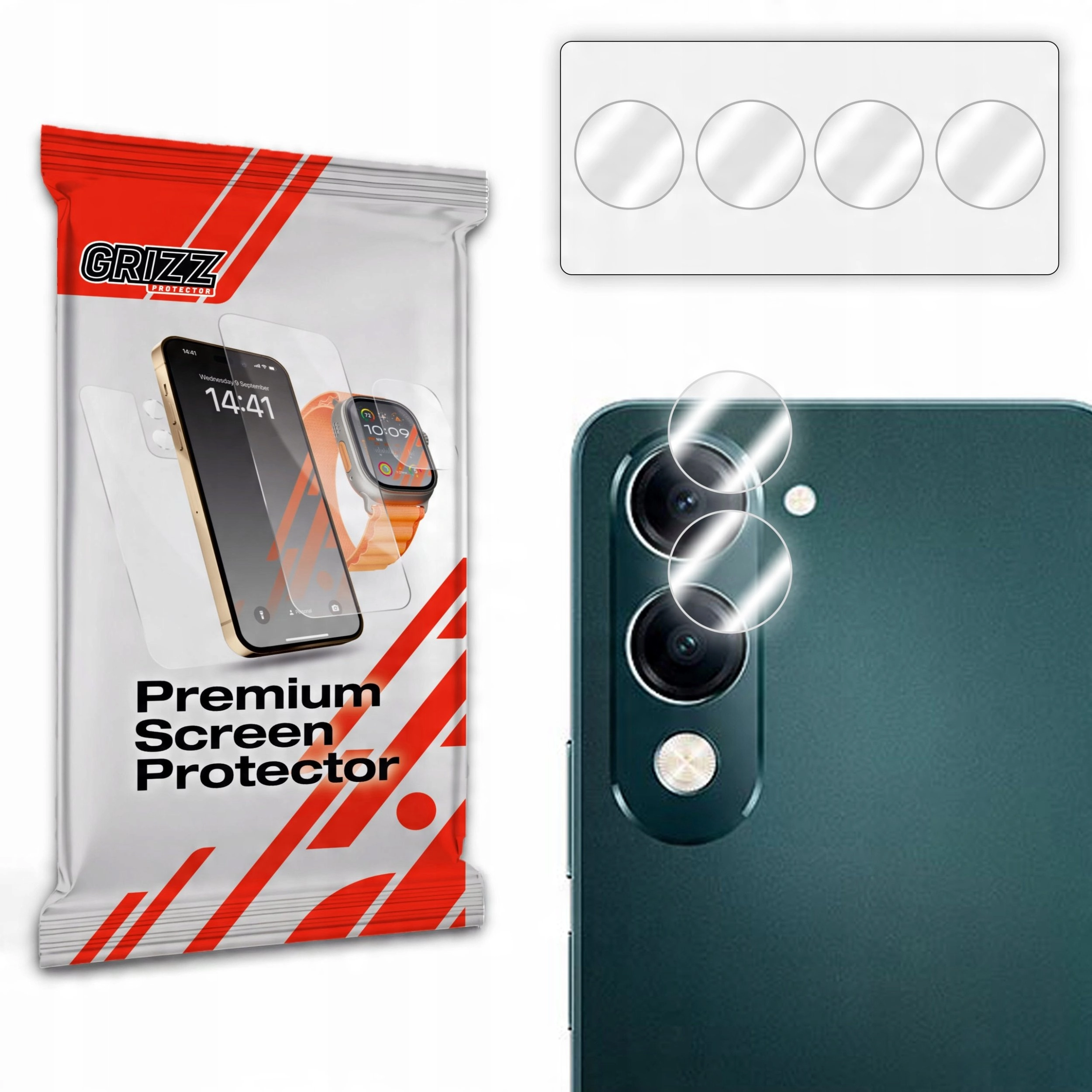 Szkło na aparat GrizzGlass HybridGlass Camera