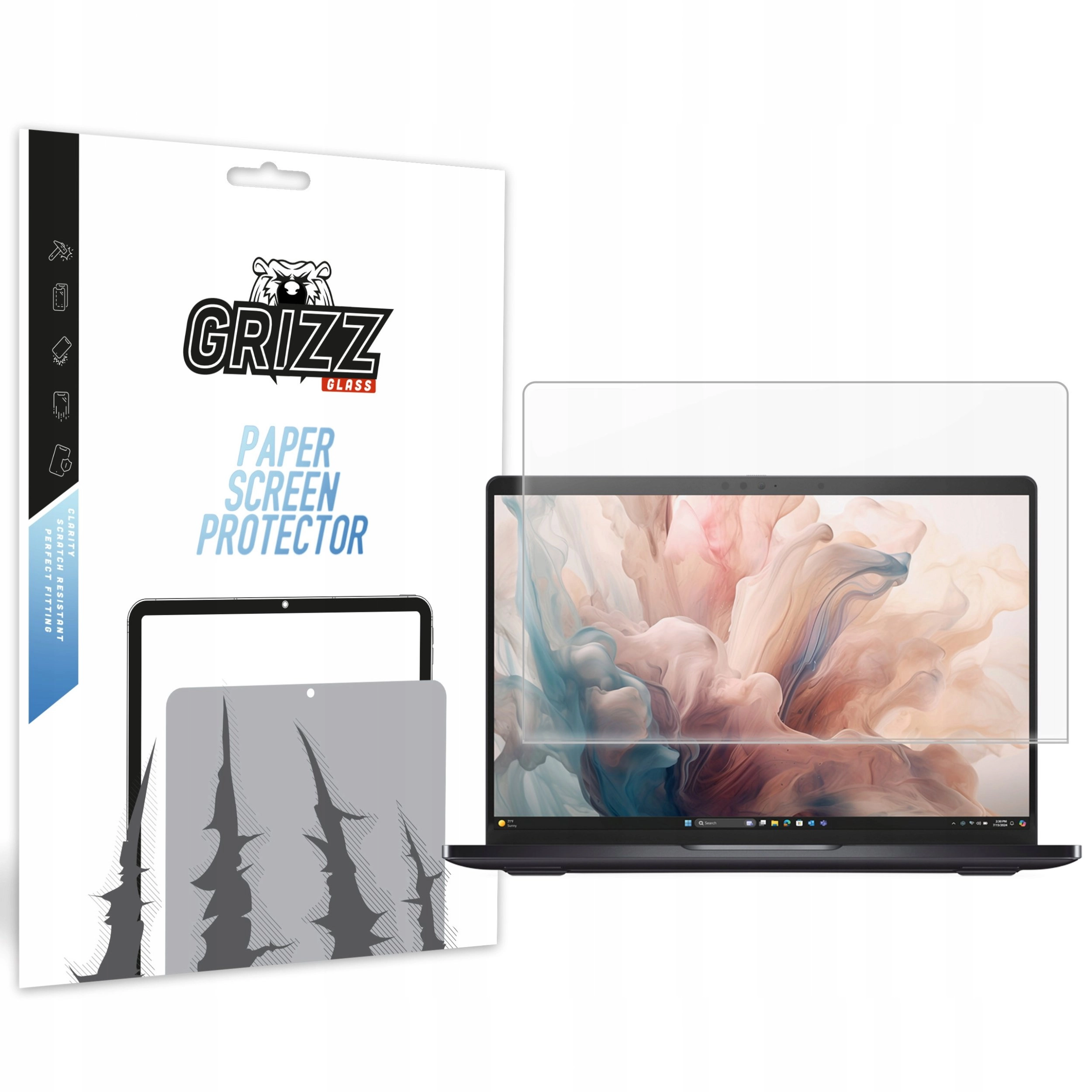Folia matowa GrizzGlass PaperScreen do Dell