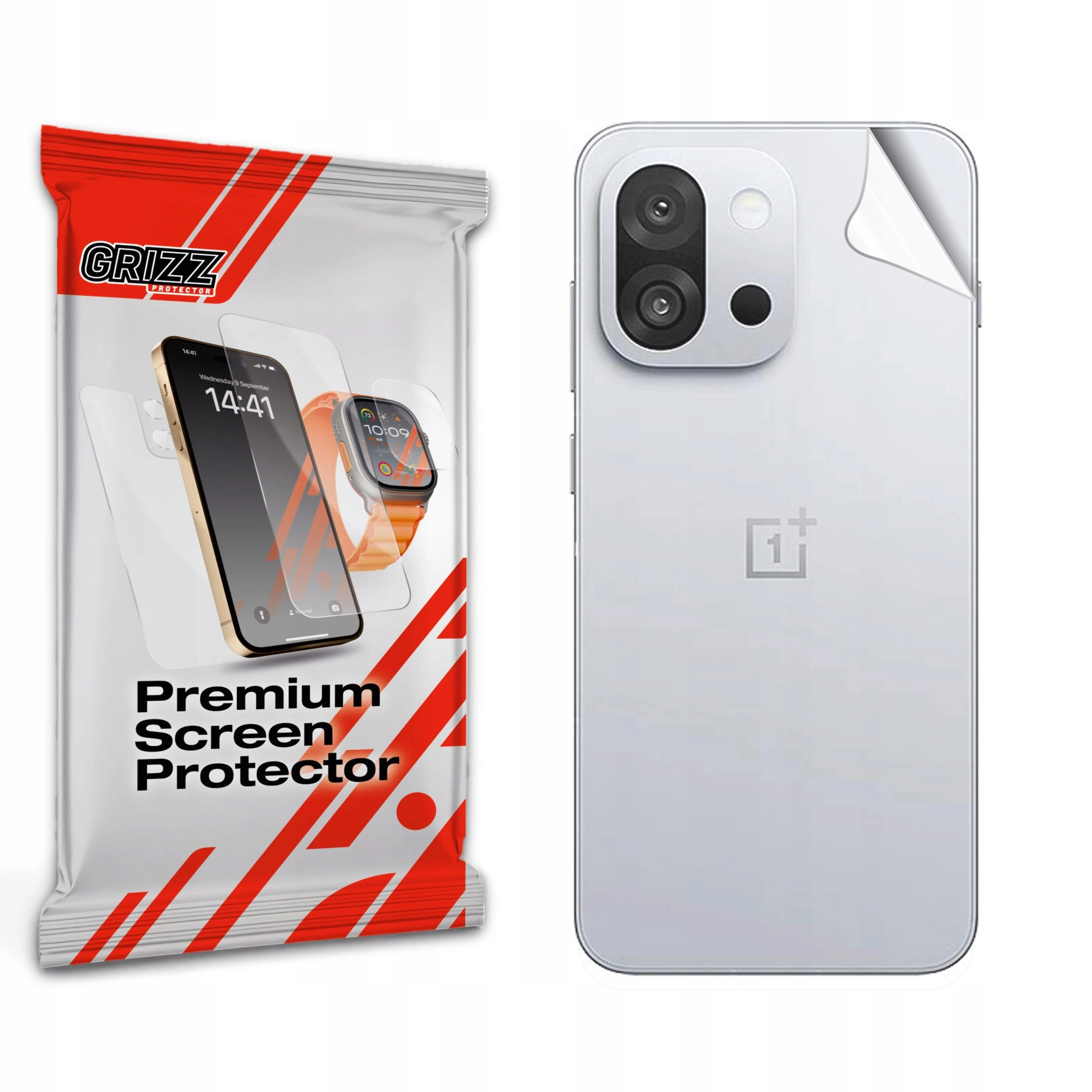 GrizzGlass SatinSkin back foil for OnePlus