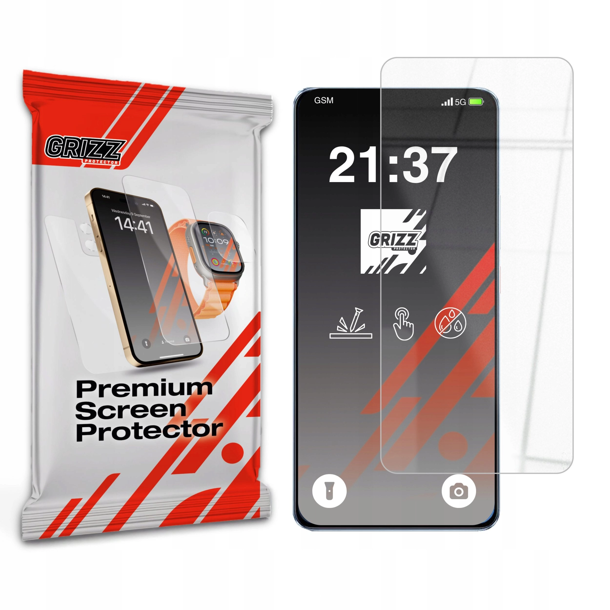 GrizzGlass HybridGlass hybrid glass for Realme