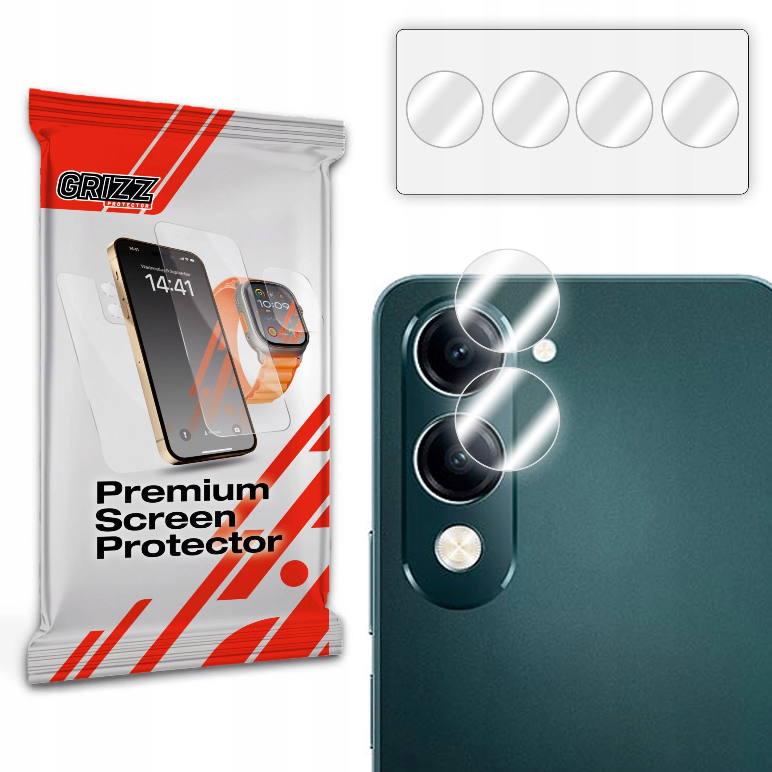 Szkło na aparat GrizzGlass HybridGlass Camera