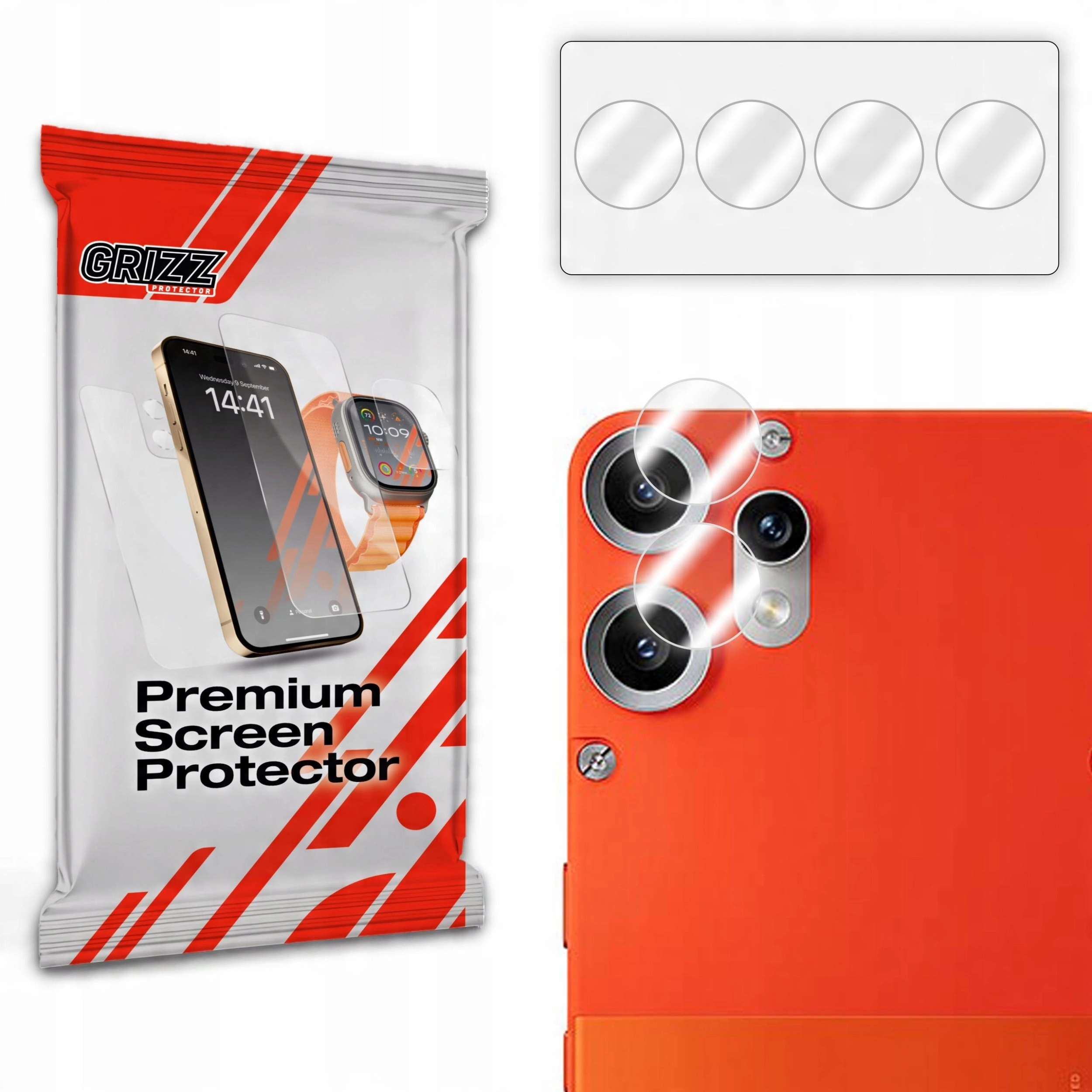 Szkło na aparat GrizzGlass HybridGlass Camera