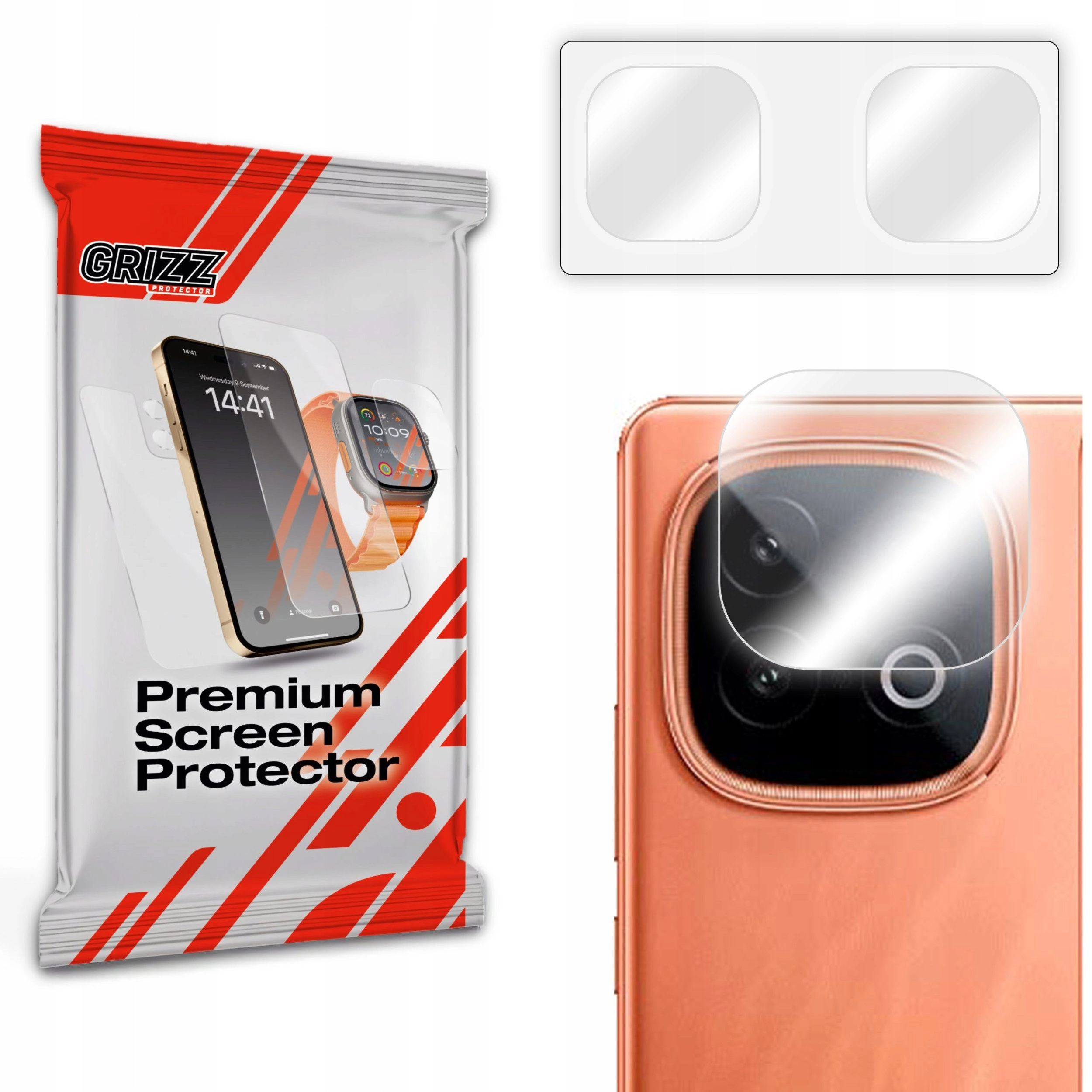 GrizzGlass HybridGlass Camera Glass for Vivo