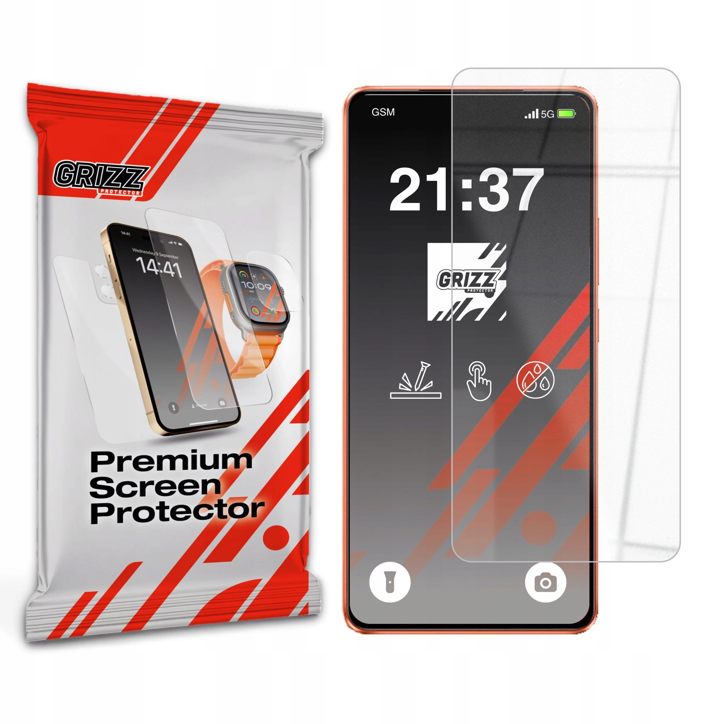 GrizzGlass HybridGlass hybrid glass for Vivo