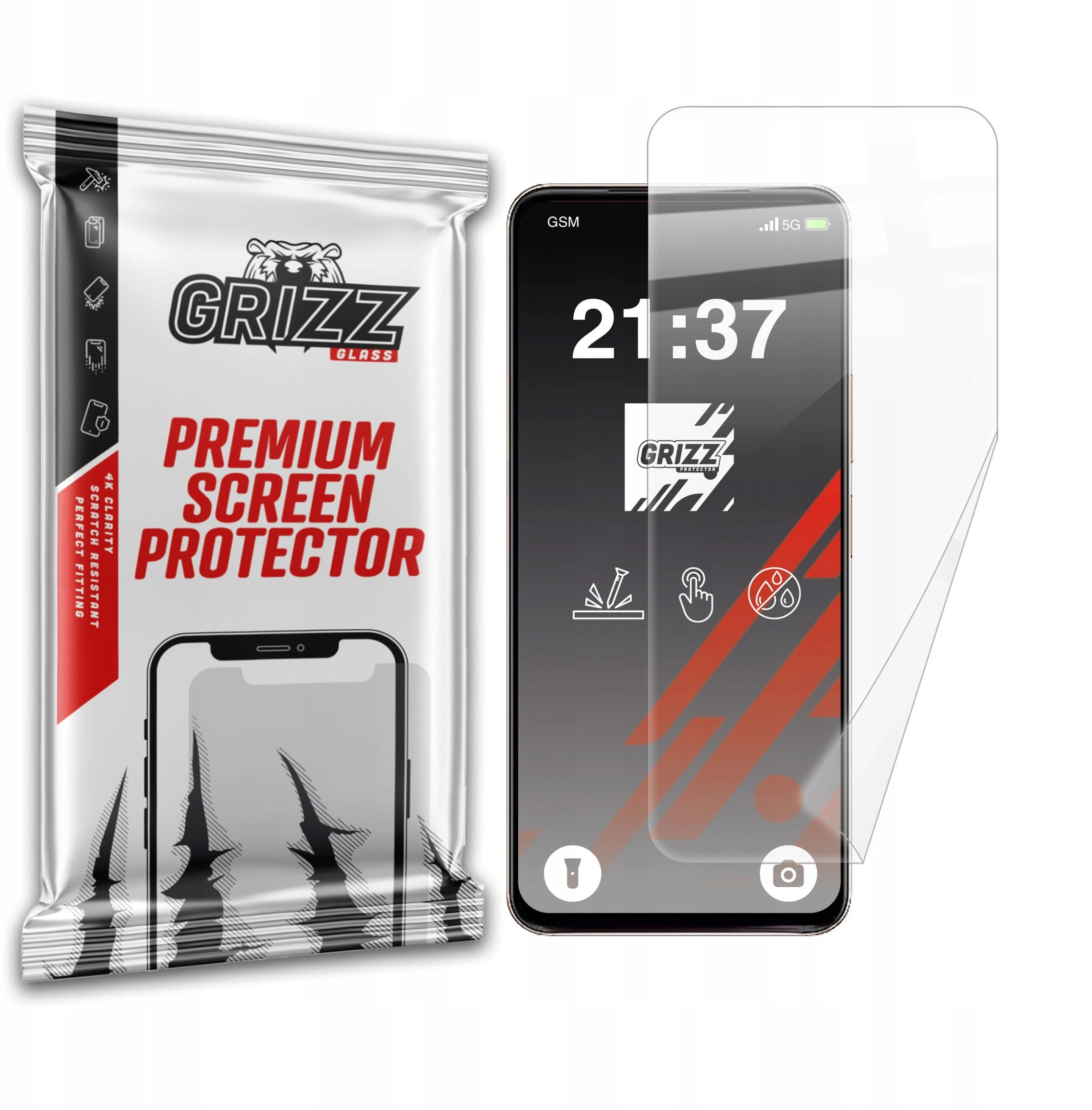 GrizzGlass CeramicFilm ceramic foil for Vivo