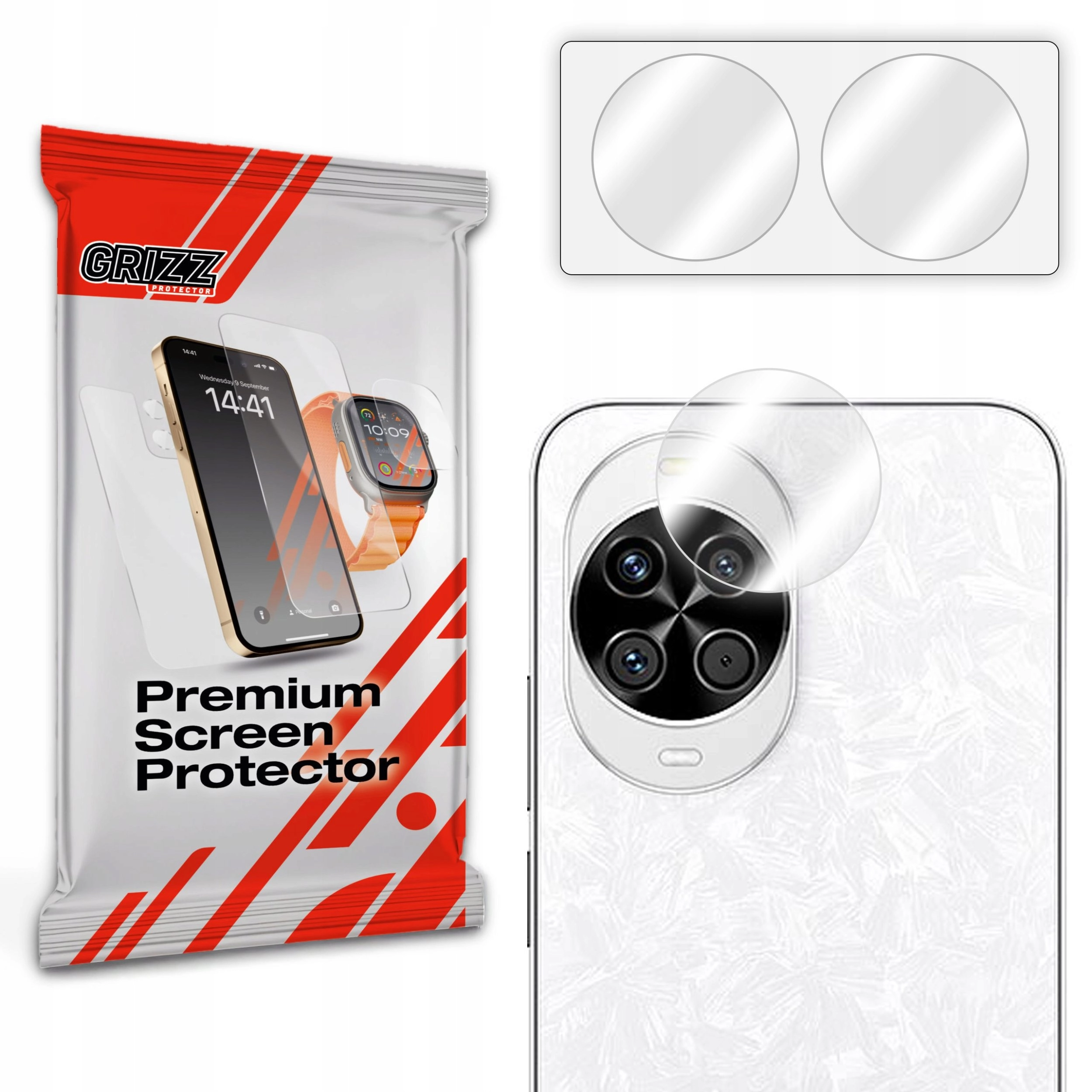 Szkło na aparat GrizzGlass HybridGlass Camera