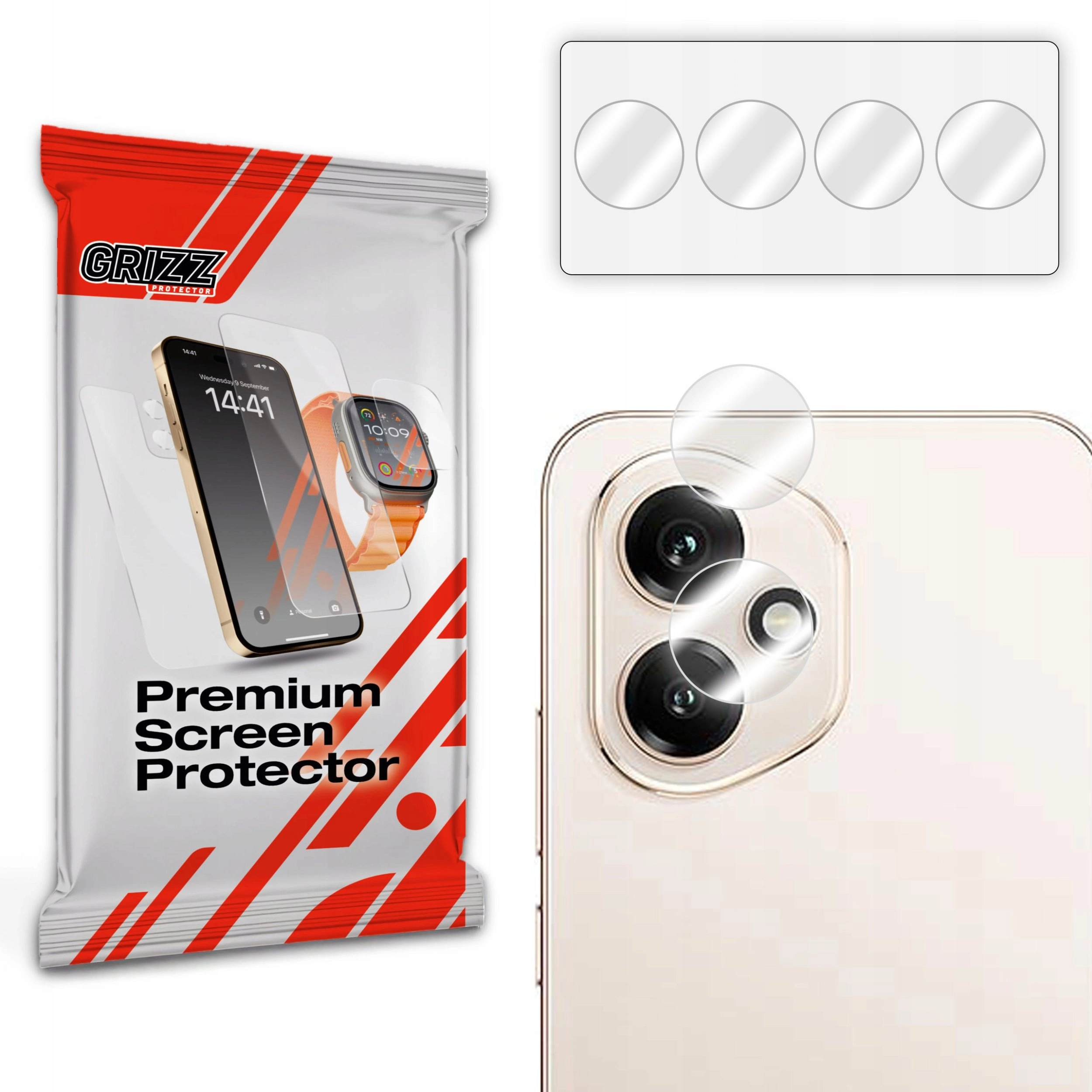 GrizzGlass HybridGlass Camera glass for Honor