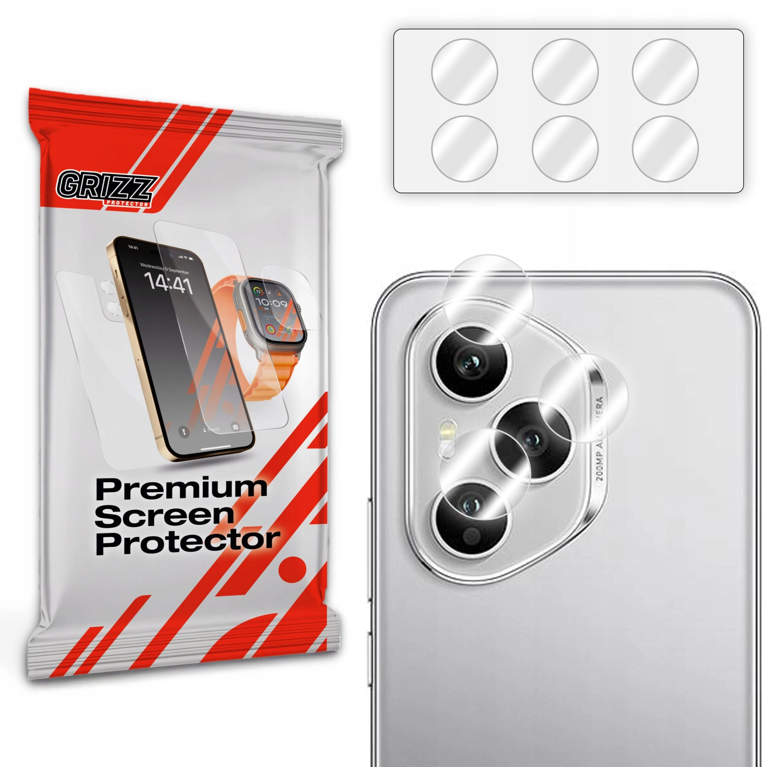 GrizzGlass HybridGlass Camera glass for Honor
