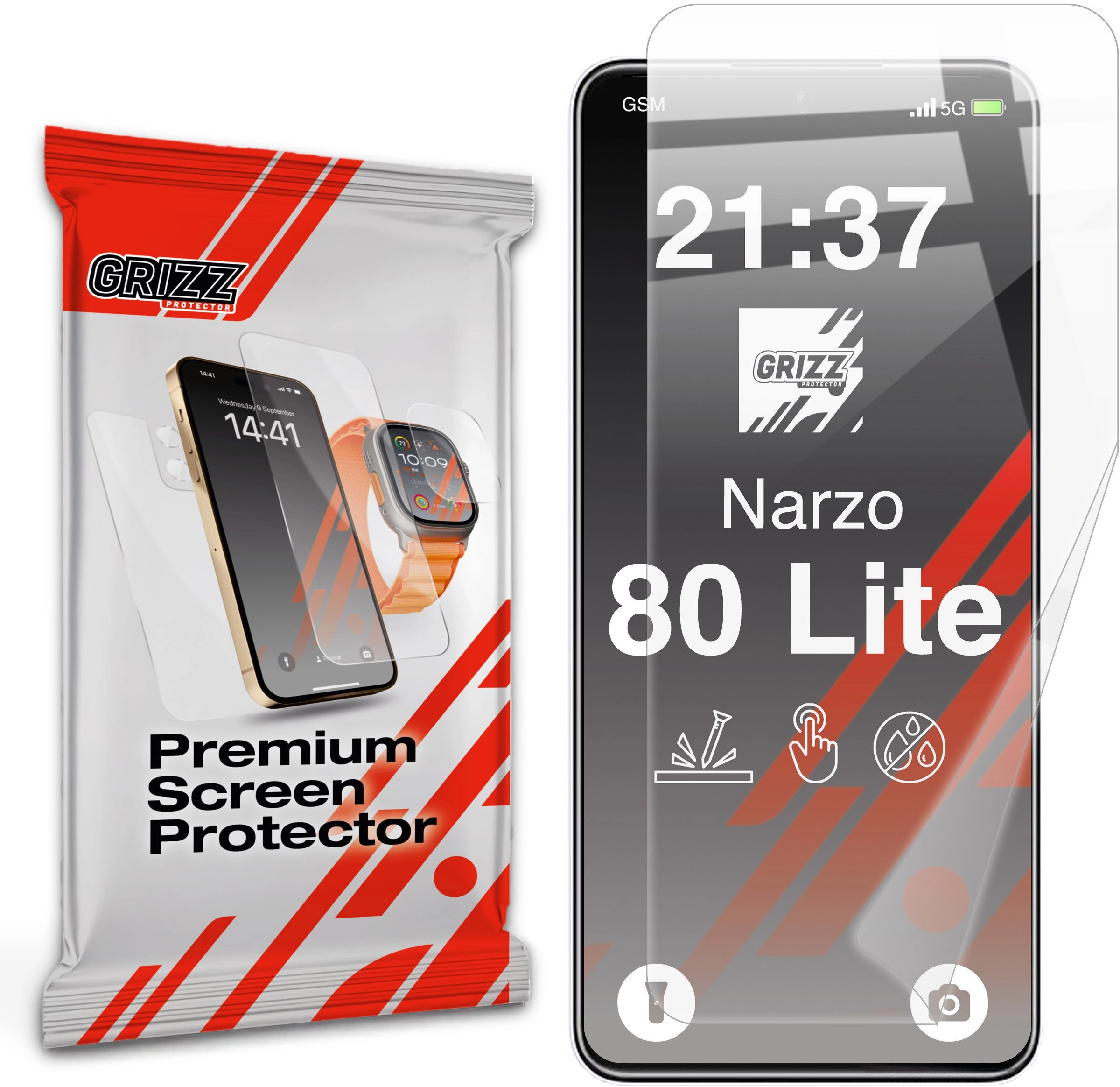 GrizzGlass CeramicFilm ceramic foil for Realme