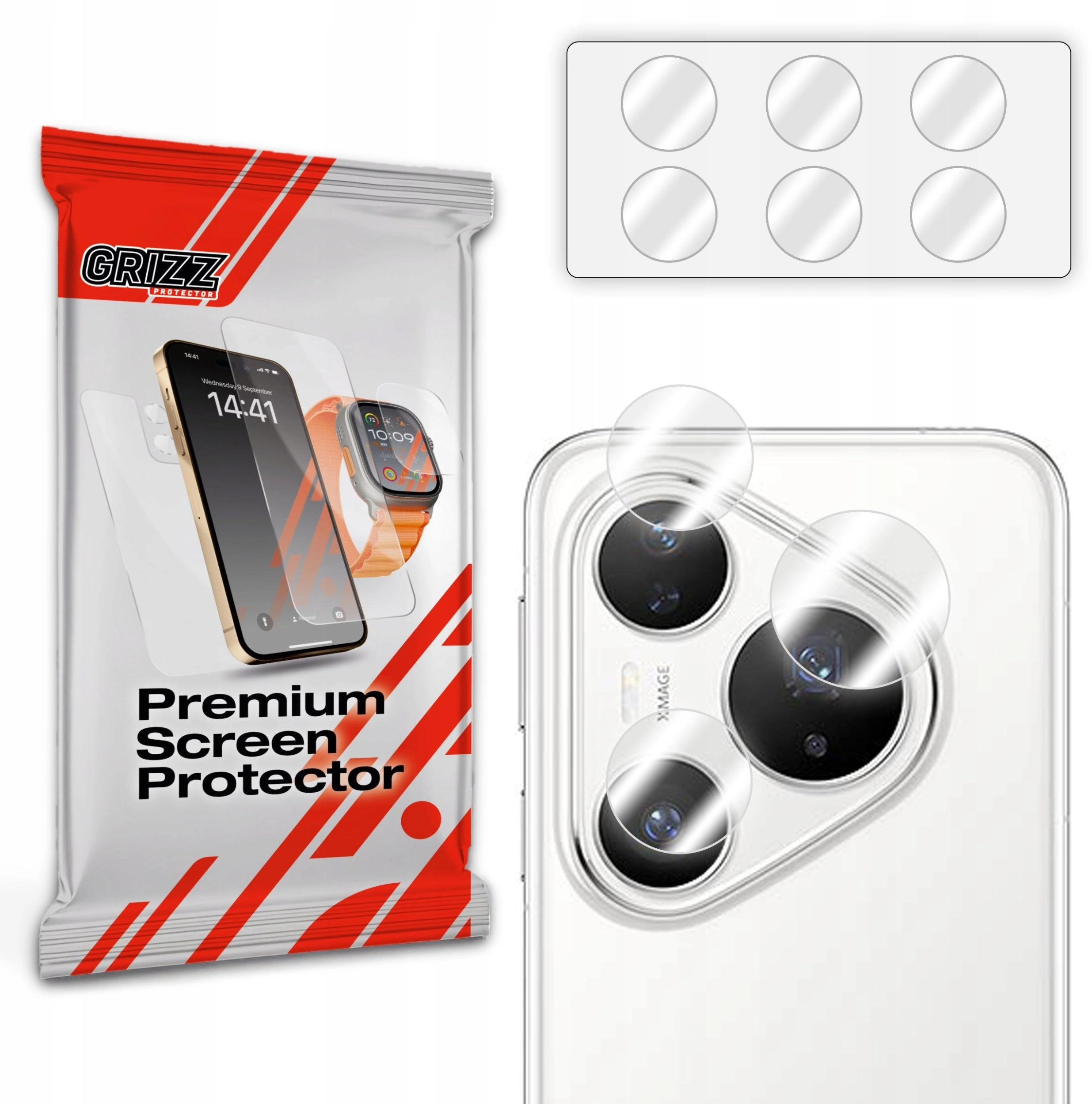 GrizzGlass HybridGlass Camera Glass for Huawei