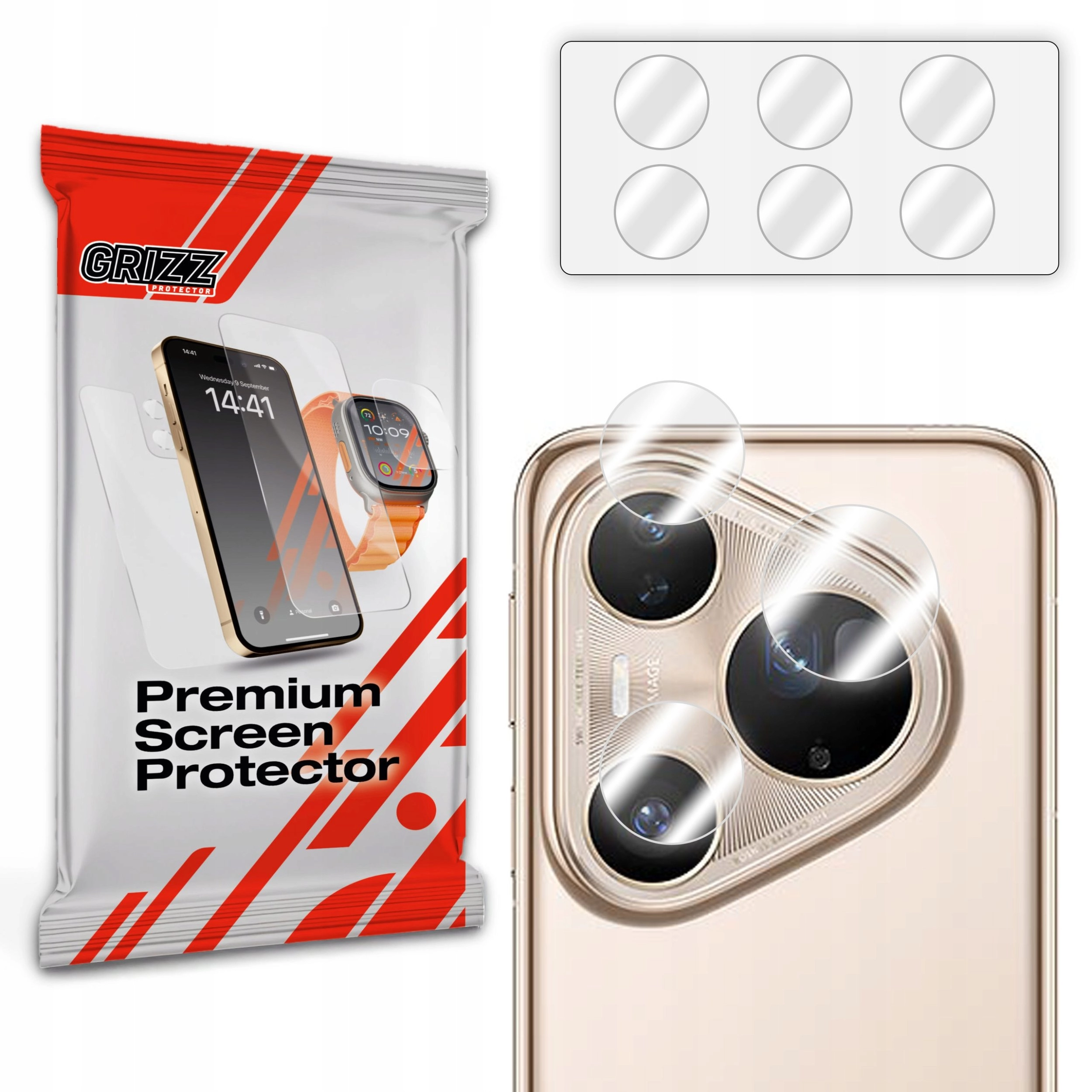 GrizzGlass HybridGlass Camera glass for Huawei