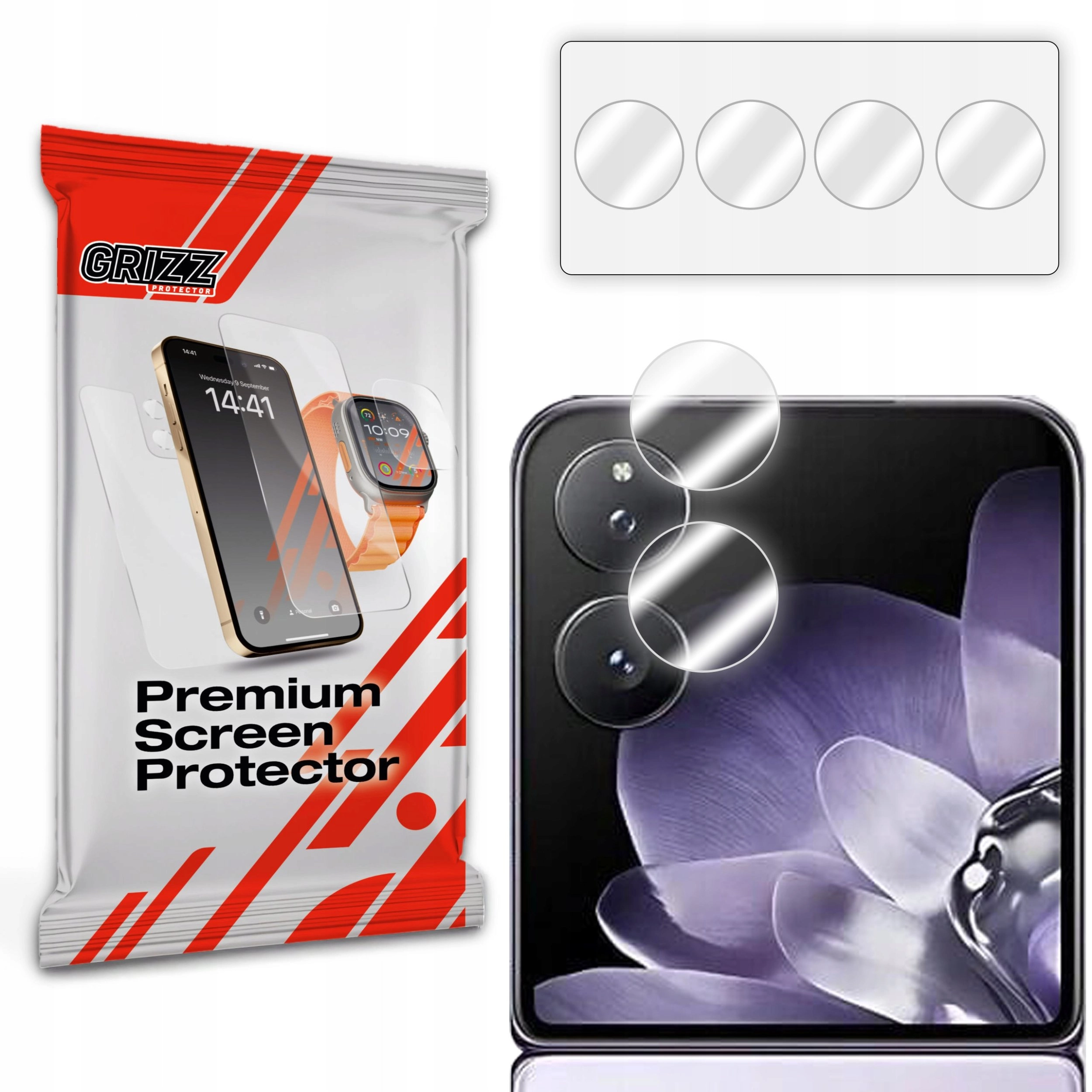 GrizzGlass HybridGlass Camera Glass for Xiaomi