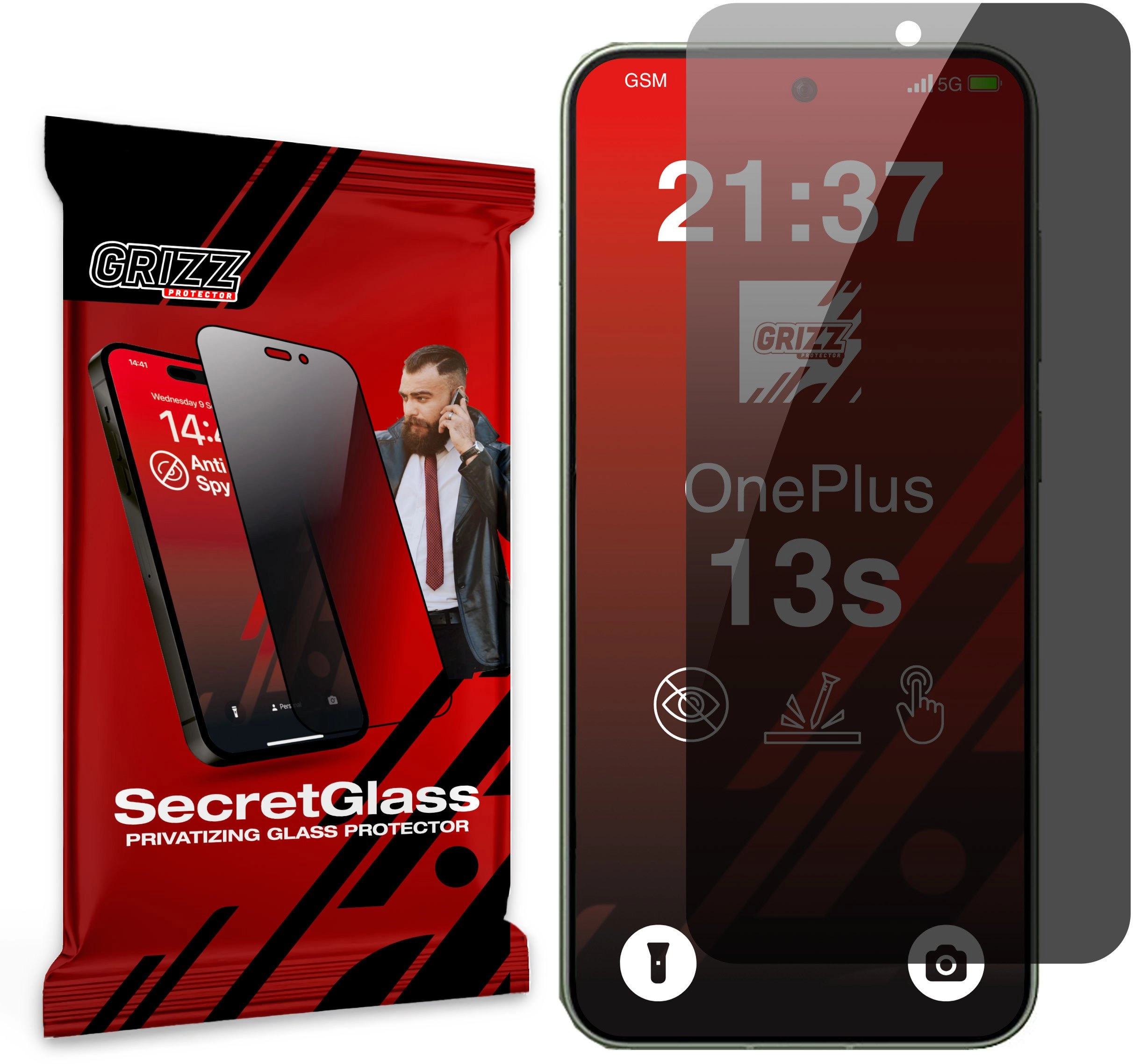 GrizzGlass SecretGlass frosted privacy glass for